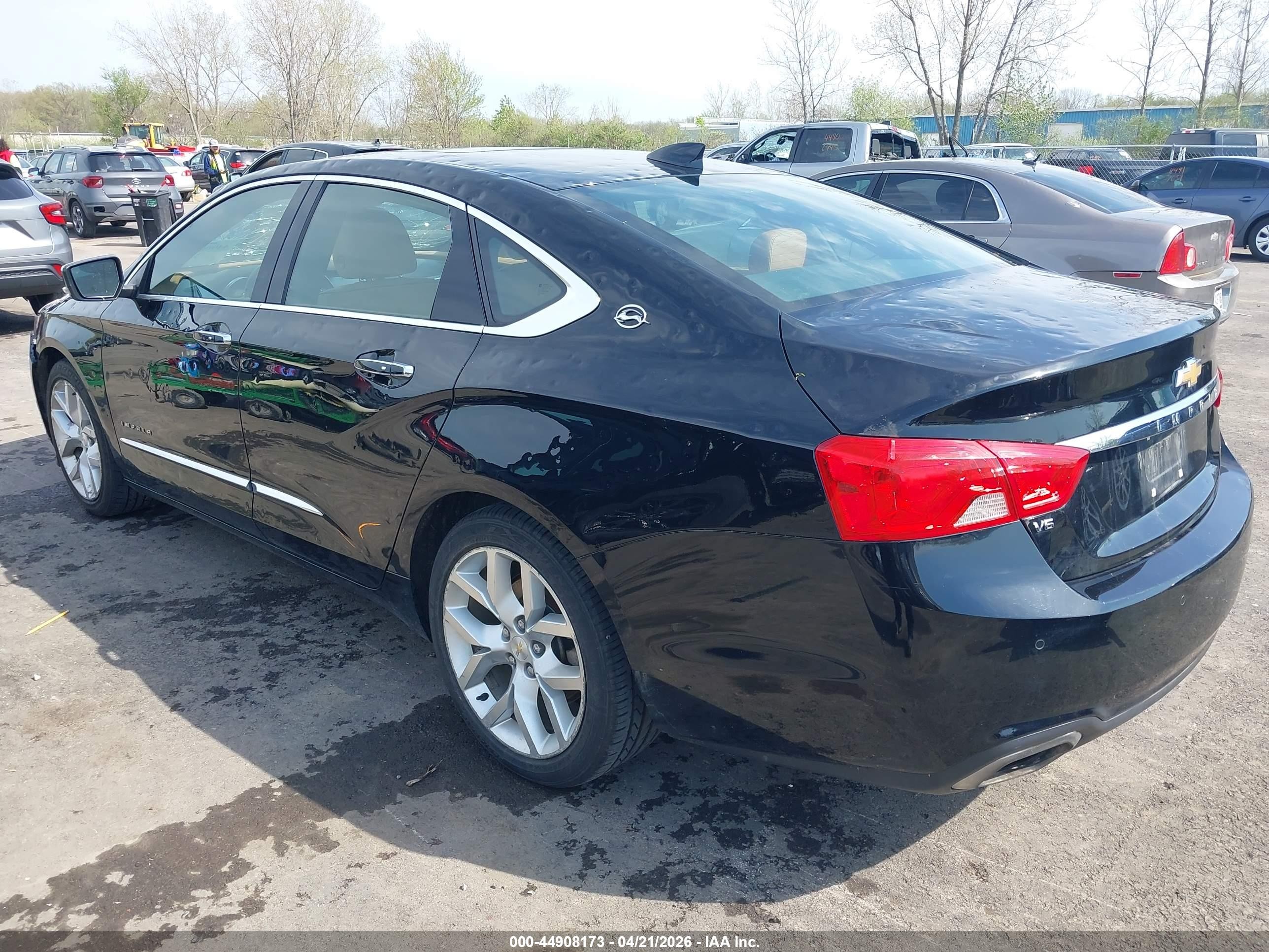 2015 Chevrolet Impala 2lz Black vin: 2G1165S3XF9144573