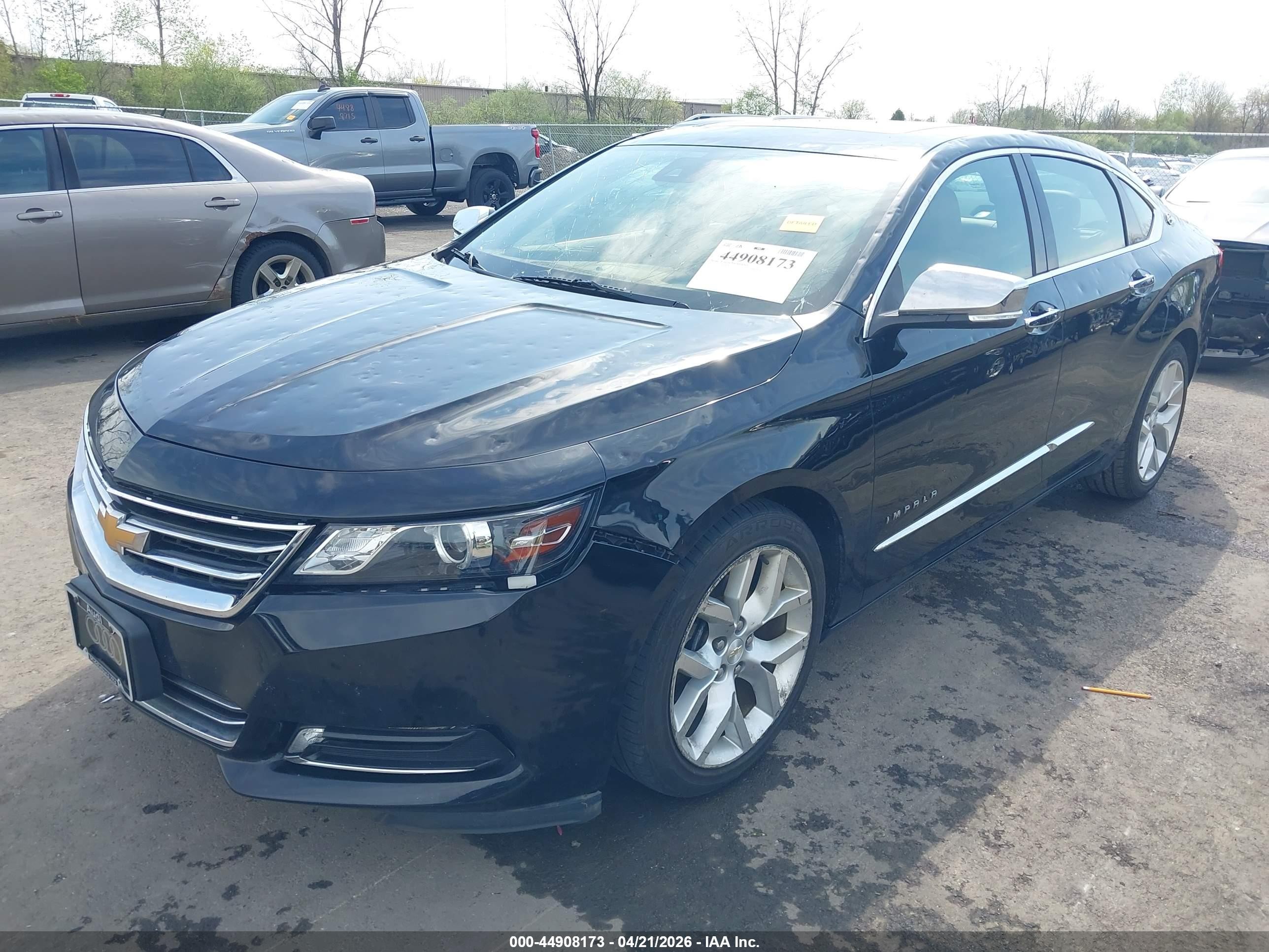 2015 Chevrolet Impala 2lz Black vin: 2G1165S3XF9144573