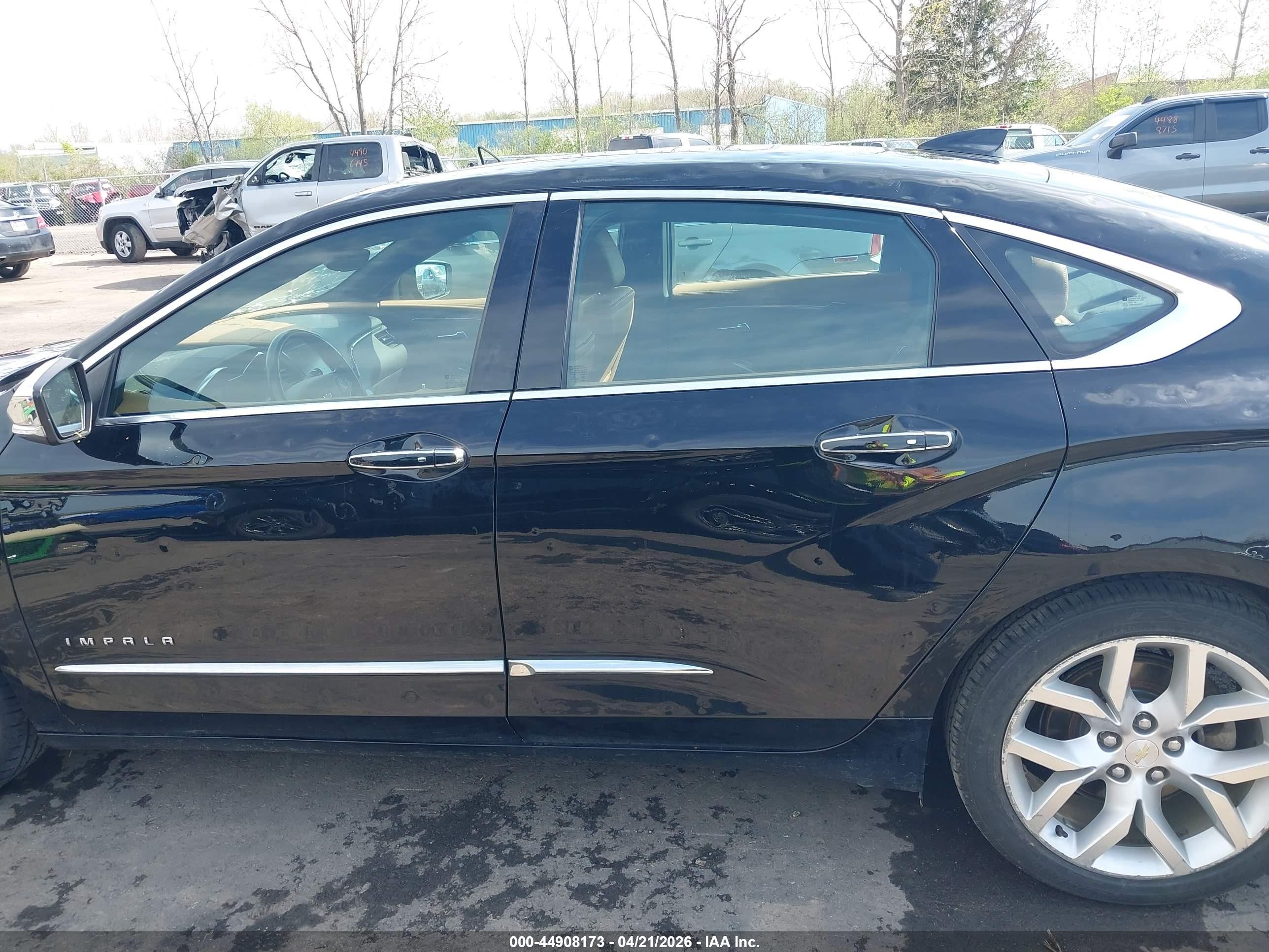 2015 Chevrolet Impala 2lz Black vin: 2G1165S3XF9144573