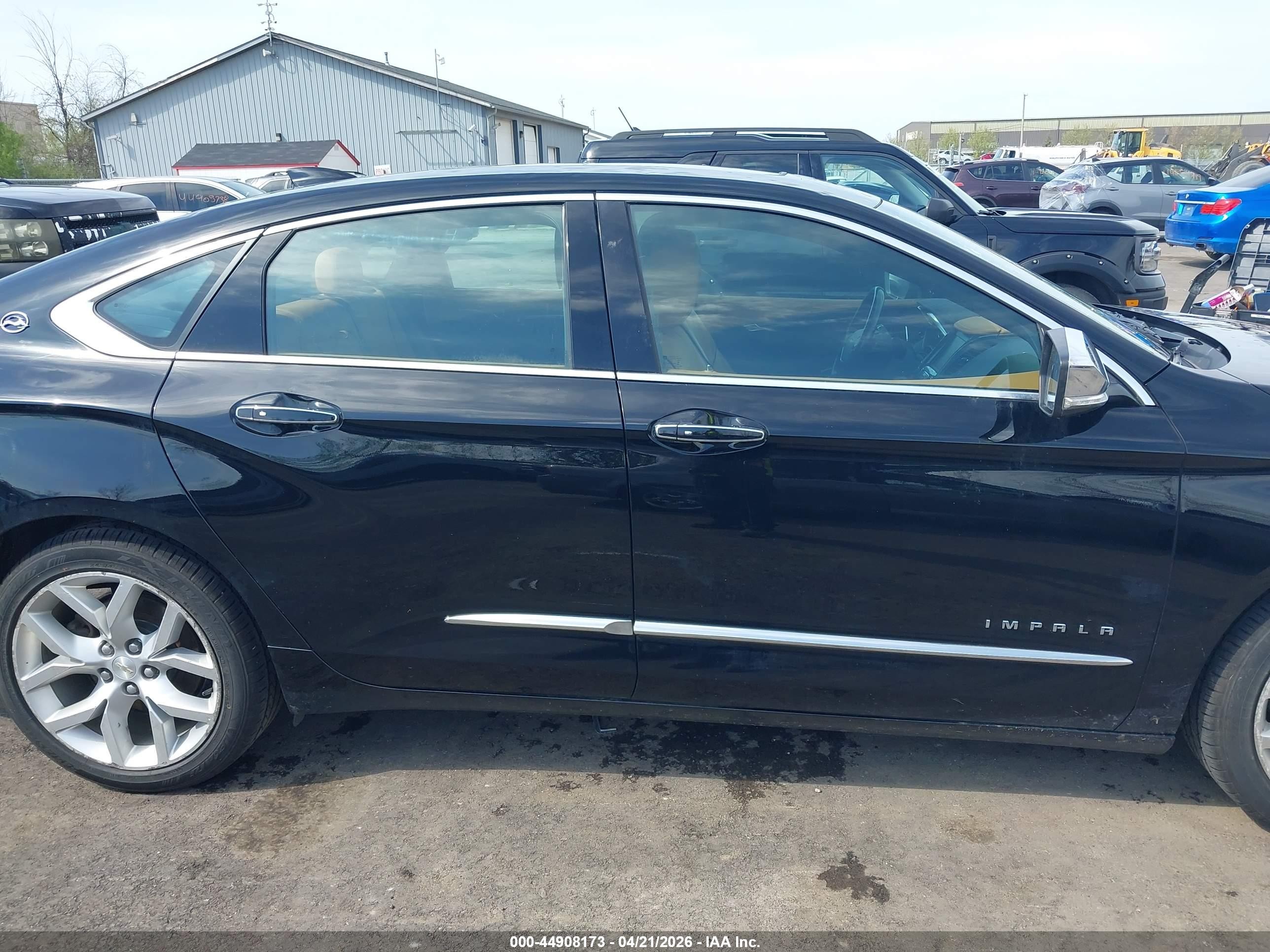 2015 Chevrolet Impala 2lz Black vin: 2G1165S3XF9144573