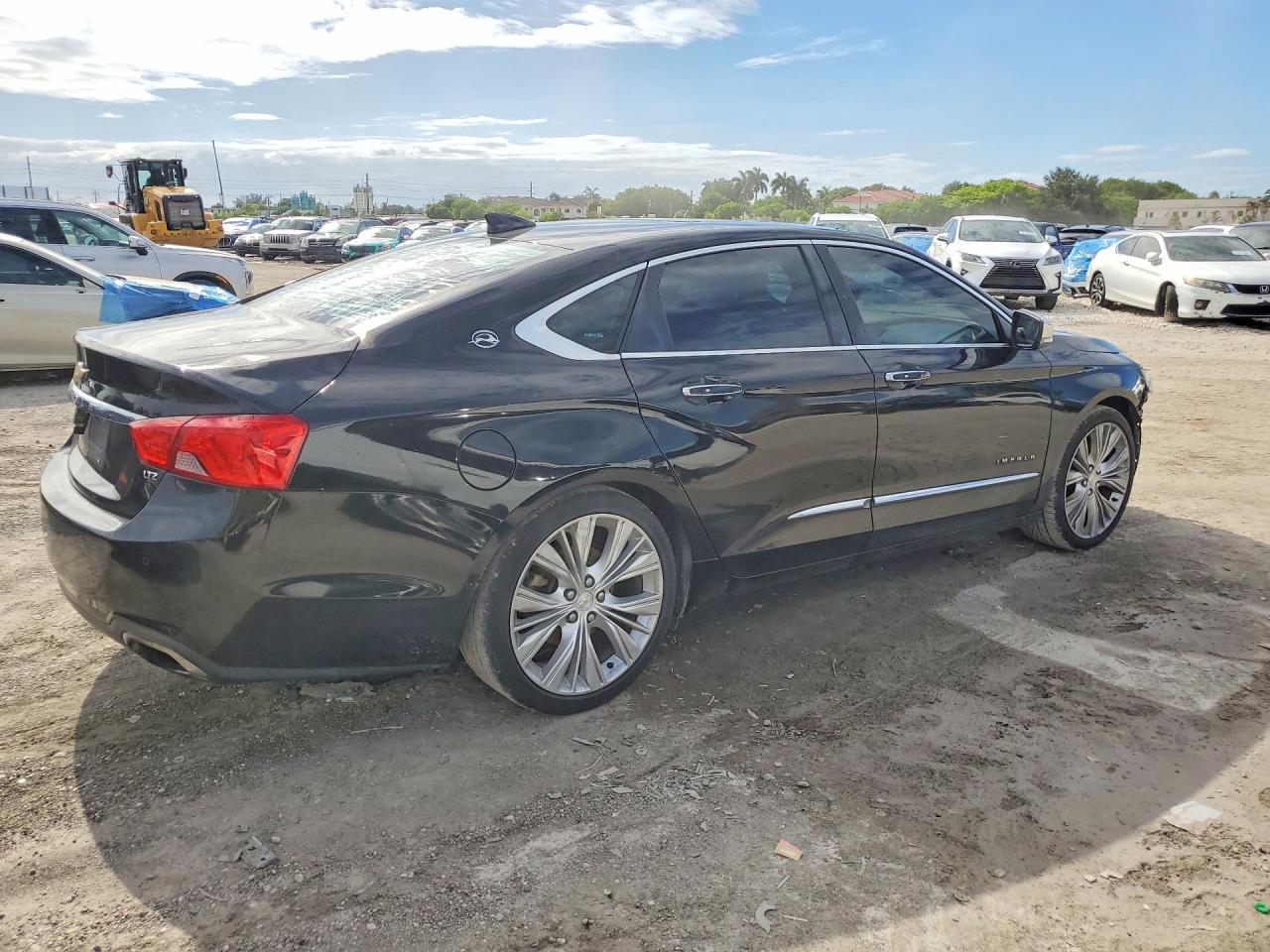 2015 Chevrolet Impala Ltz Black vin: 2G1165S3XF9172289