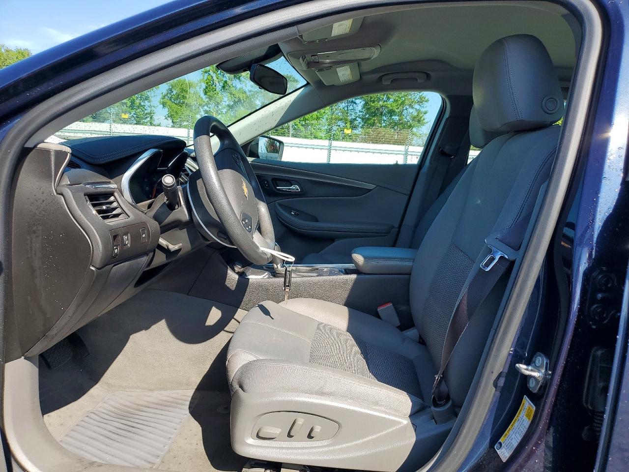 2017 Chevrolet Impala Ls Blue vin: 2G11X5SA3H9100199