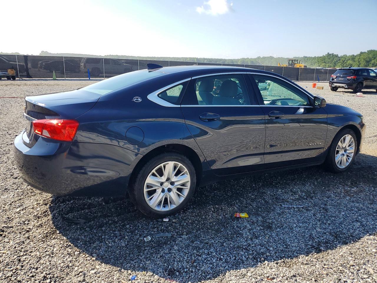 2017 Chevrolet Impala Ls Blue vin: 2G11X5SA3H9100199