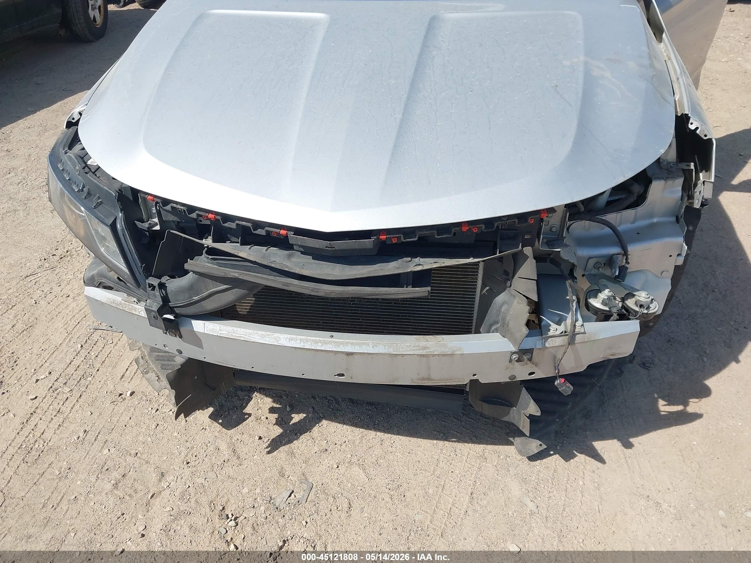 2016 Chevrolet Impala 1fl Silver vin: 2G11X5SA4G9184872