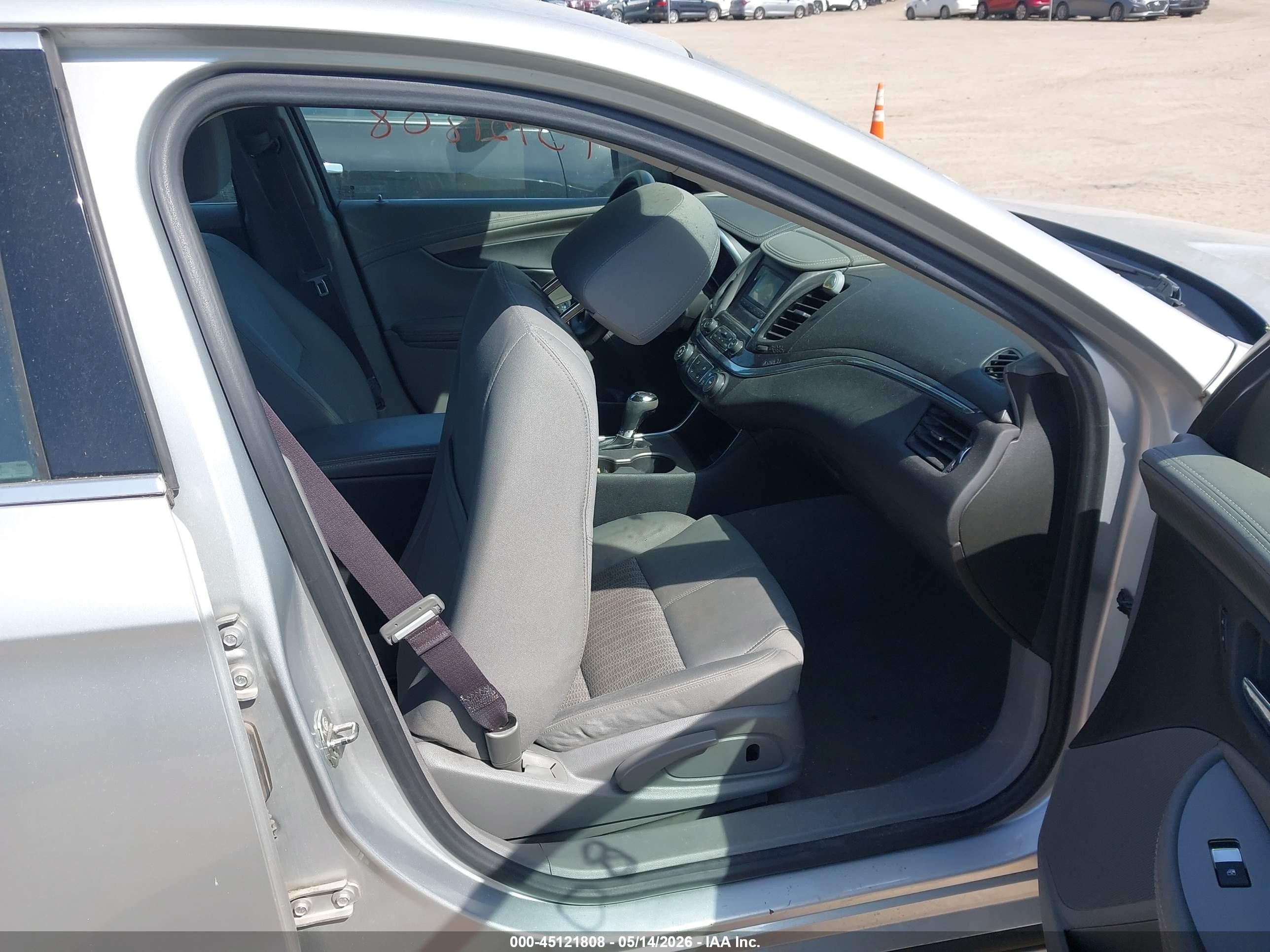 2016 Chevrolet Impala 1fl Silver vin: 2G11X5SA4G9184872