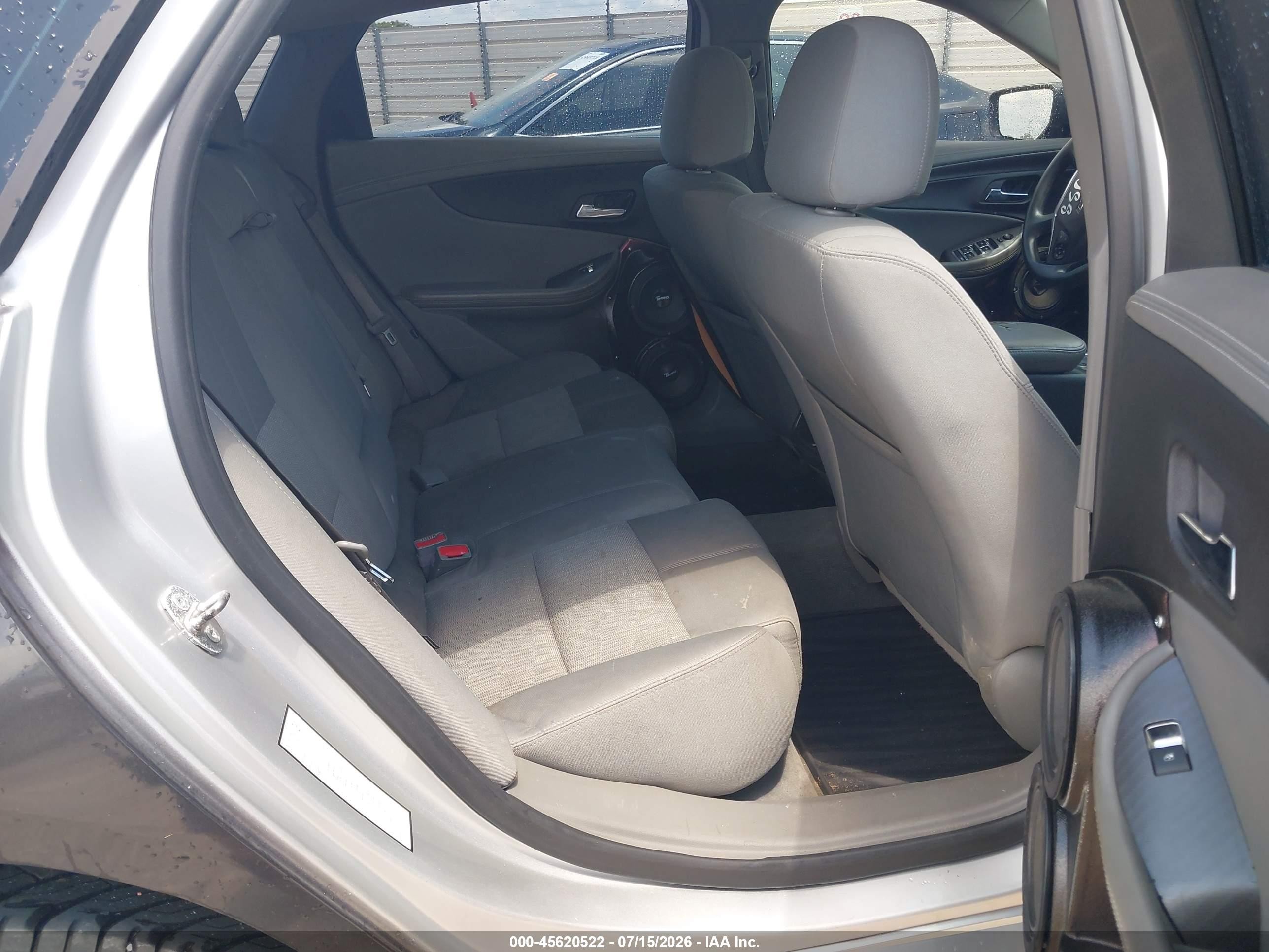 2014 Chevrolet Impala 1fl Black vin: 2G11X5SL0E9278939
