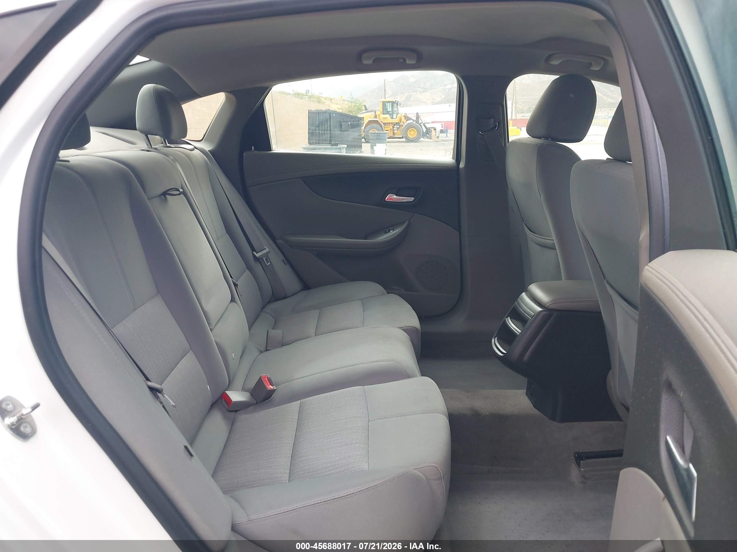 2015 Chevrolet Impala 1fl White vin: 2G11X5SL0F9189082