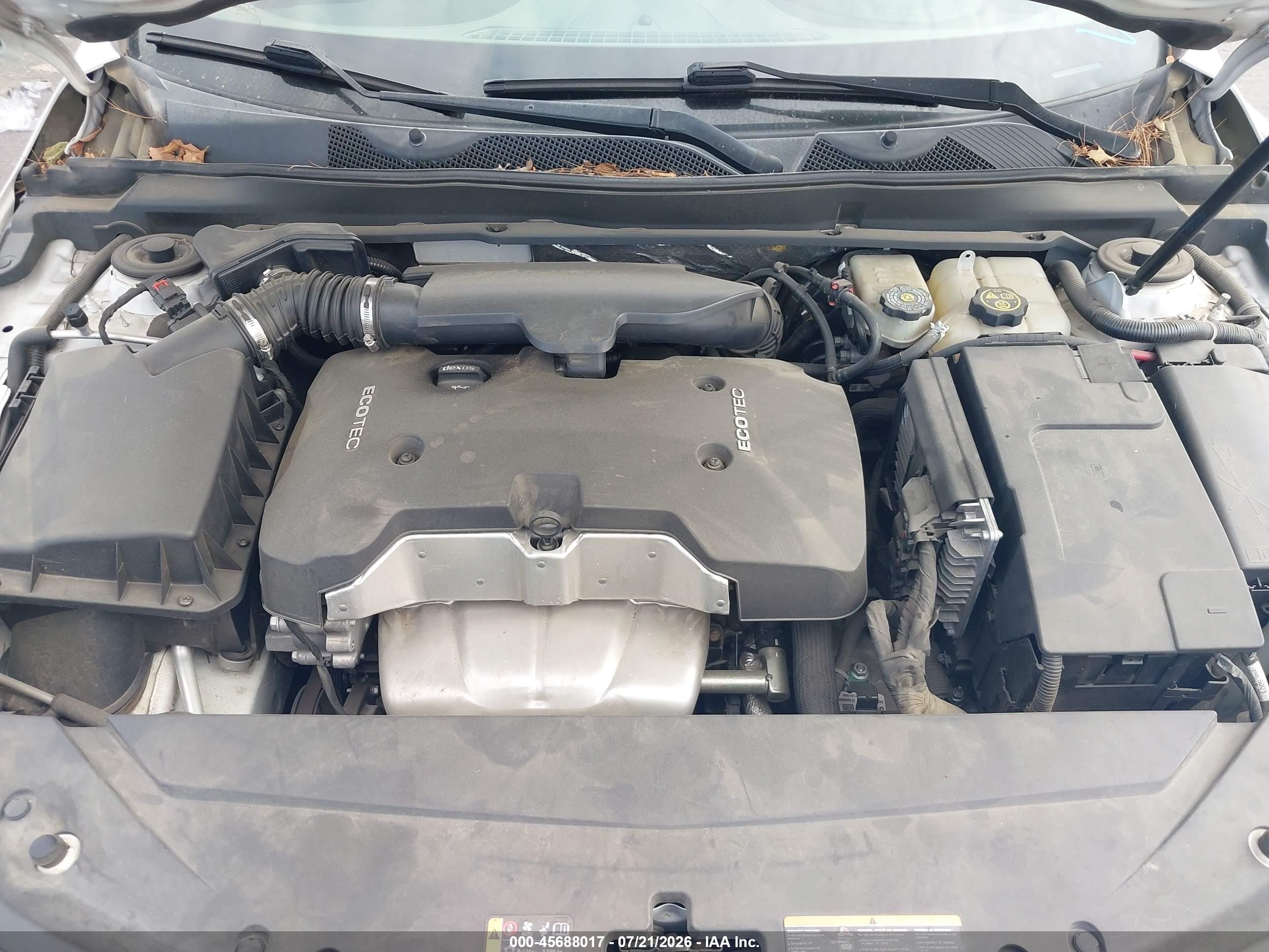 2015 Chevrolet Impala 1fl White vin: 2G11X5SL0F9189082