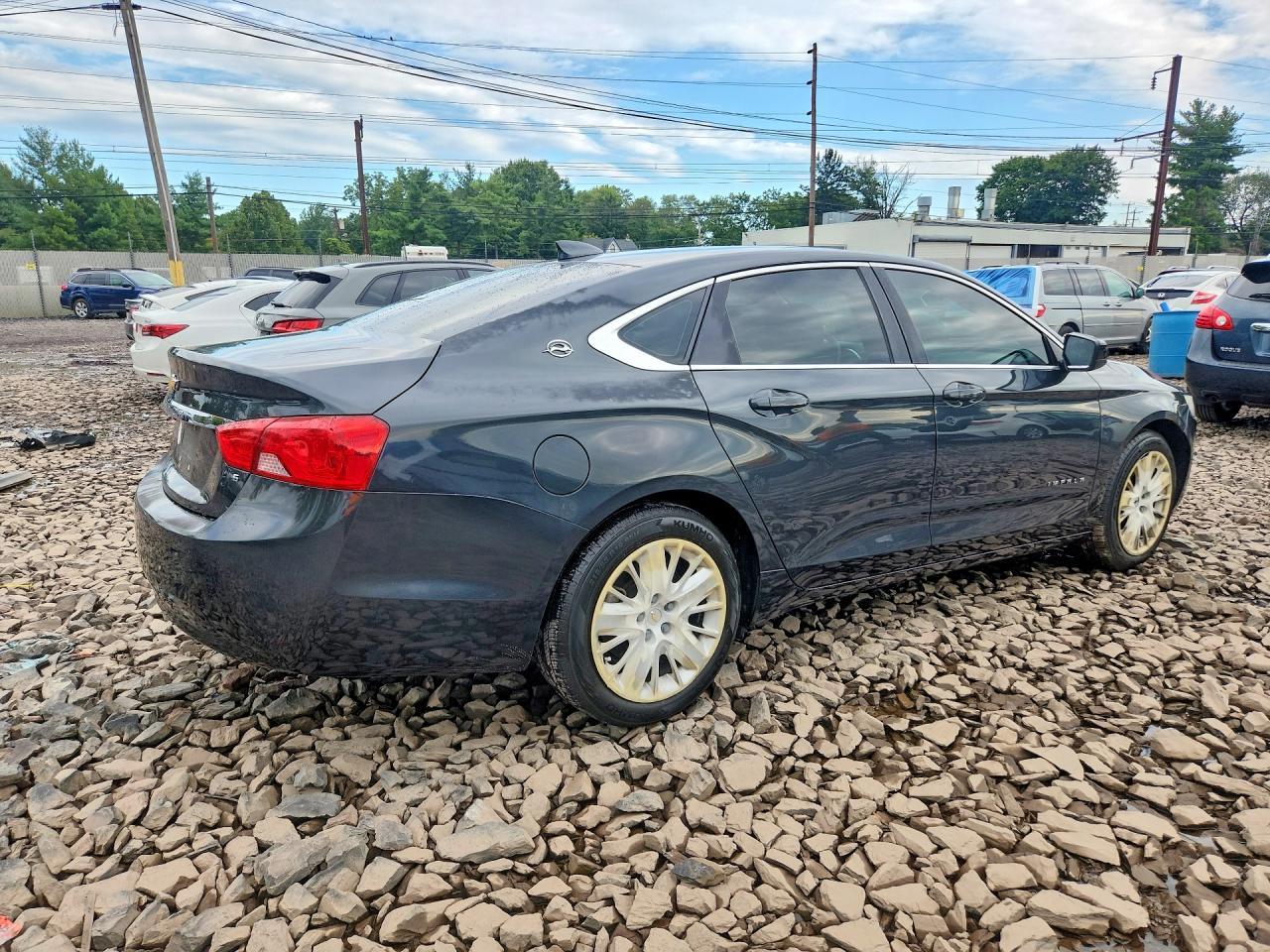 2015 Chevrolet Impala Ls Gray vin: 2G11X5SL0F9215115