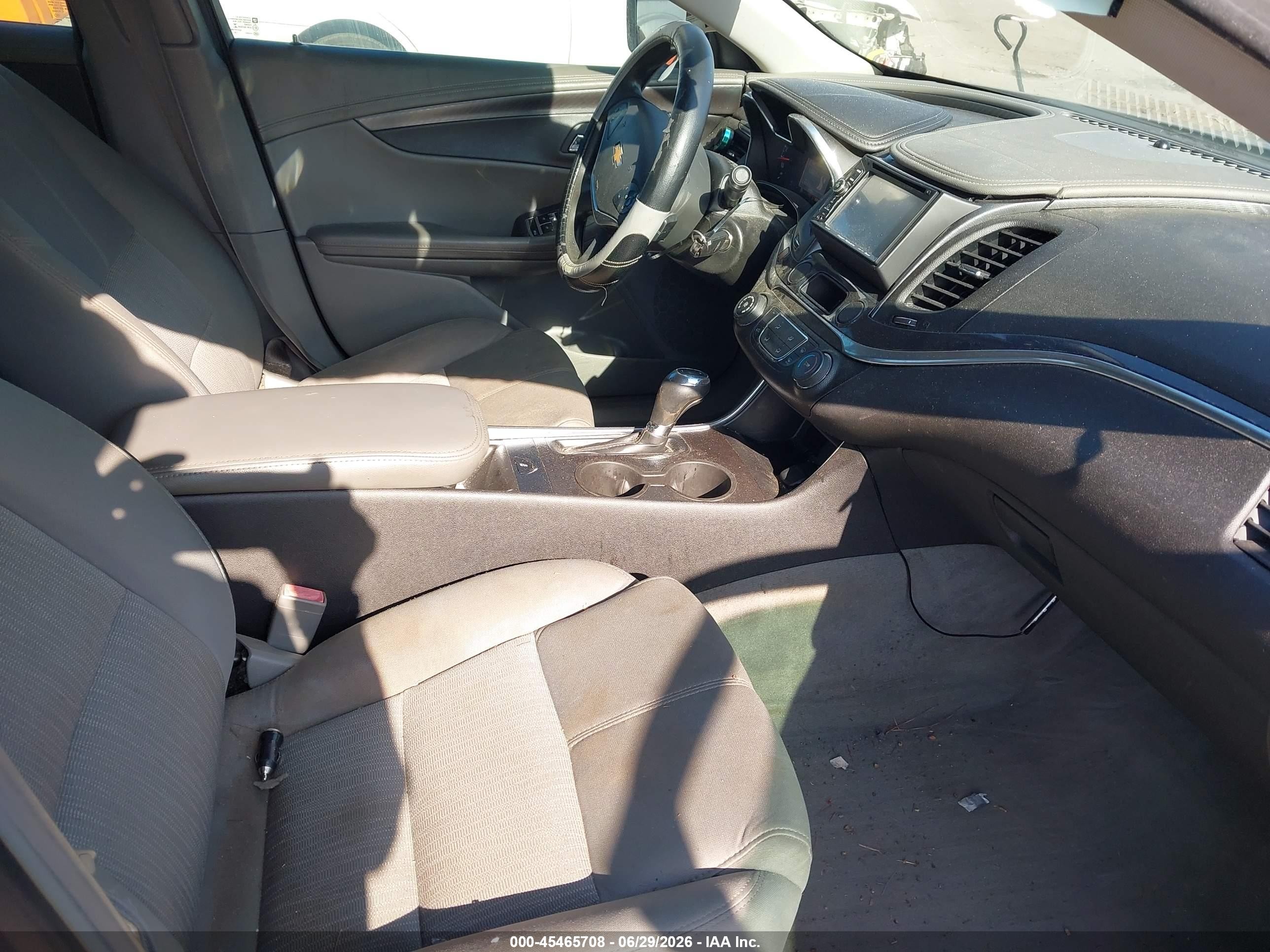 2015 Chevrolet Impala 1fl Silver vin: 2G11X5SL2F9225662