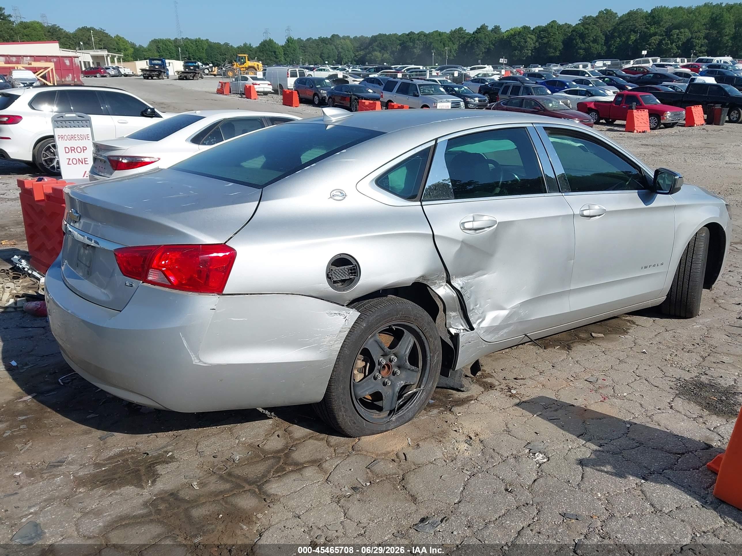 2015 Chevrolet Impala 1fl Silver vin: 2G11X5SL2F9225662
