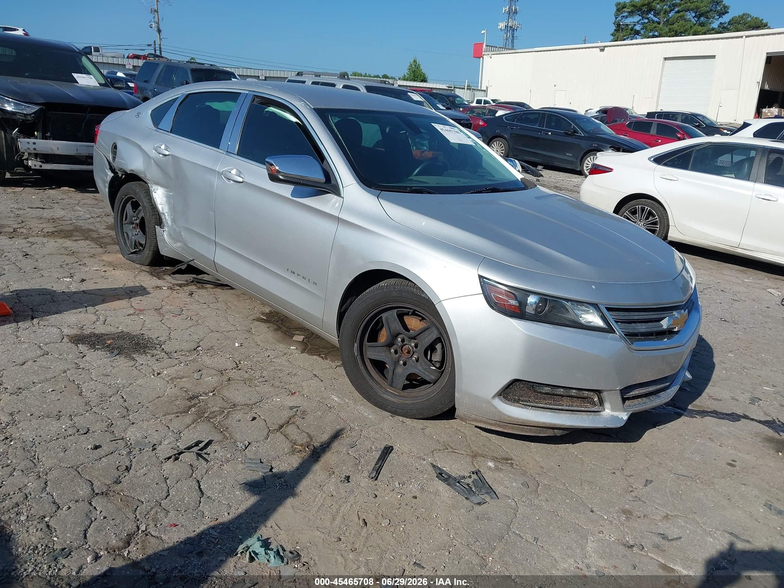 2015 Chevrolet Impala 1fl Silver vin: 2G11X5SL2F9225662