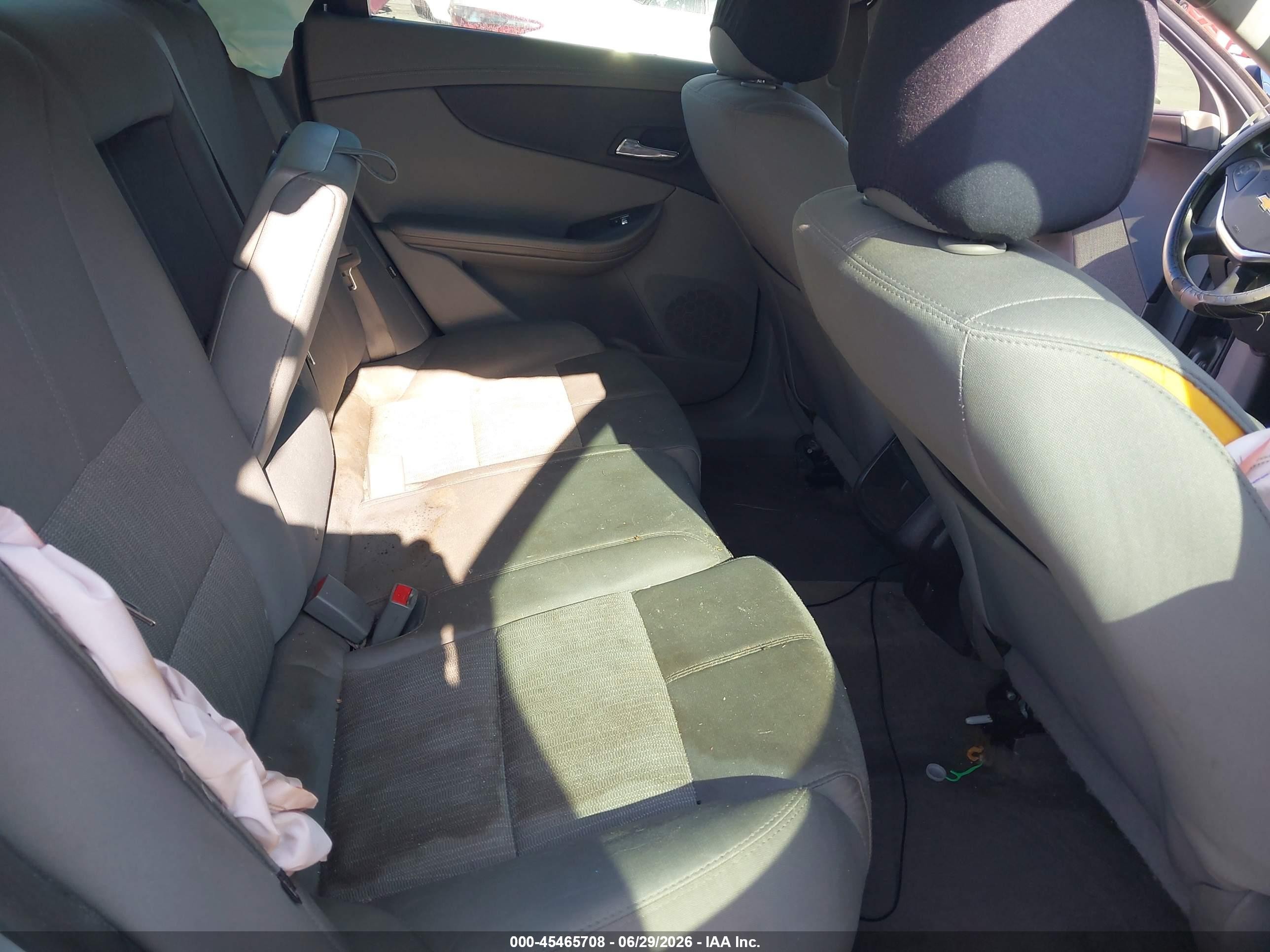 2015 Chevrolet Impala 1fl Silver vin: 2G11X5SL2F9225662