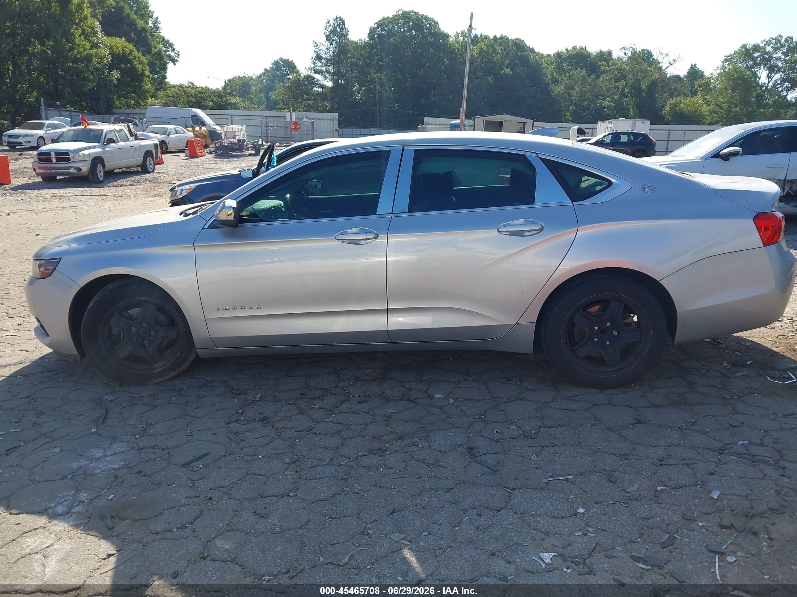 2015 Chevrolet Impala 1fl Silver vin: 2G11X5SL2F9225662