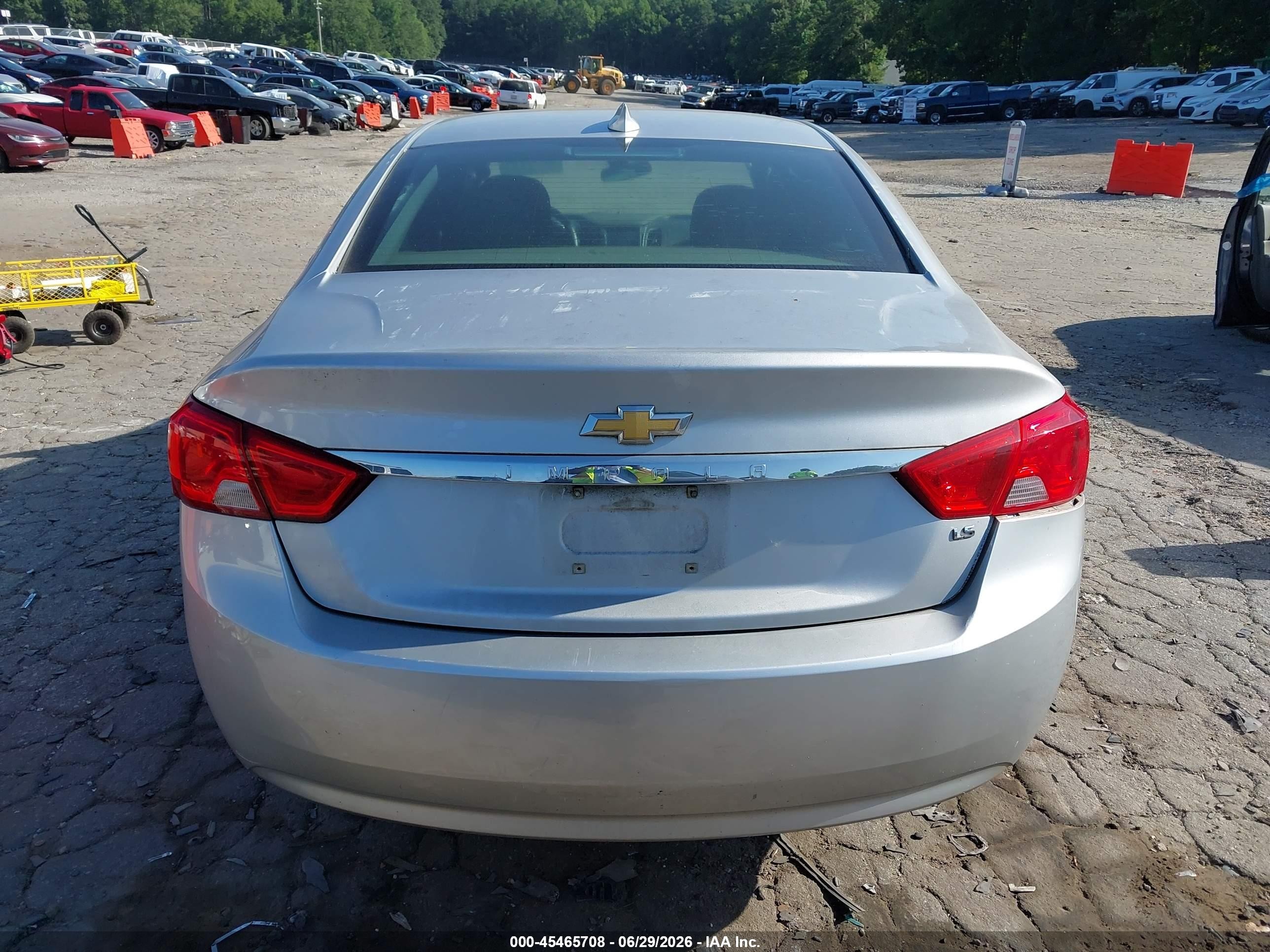 2015 Chevrolet Impala 1fl Silver vin: 2G11X5SL2F9225662
