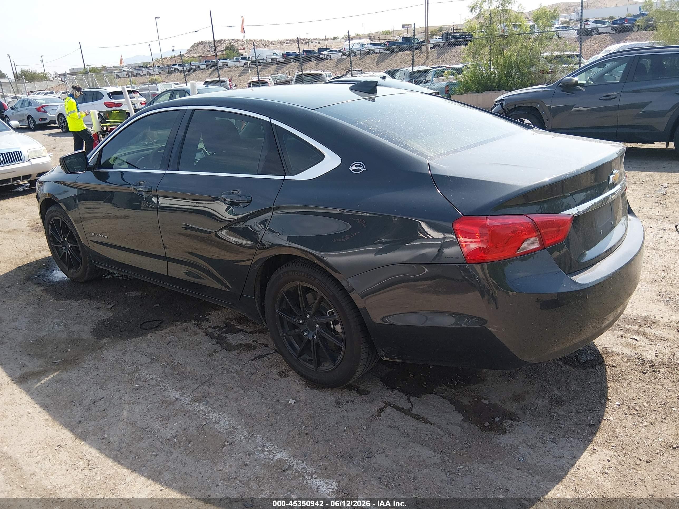 2015 Chevrolet Impala 1fl Black vin: 2G11X5SL8F9271223