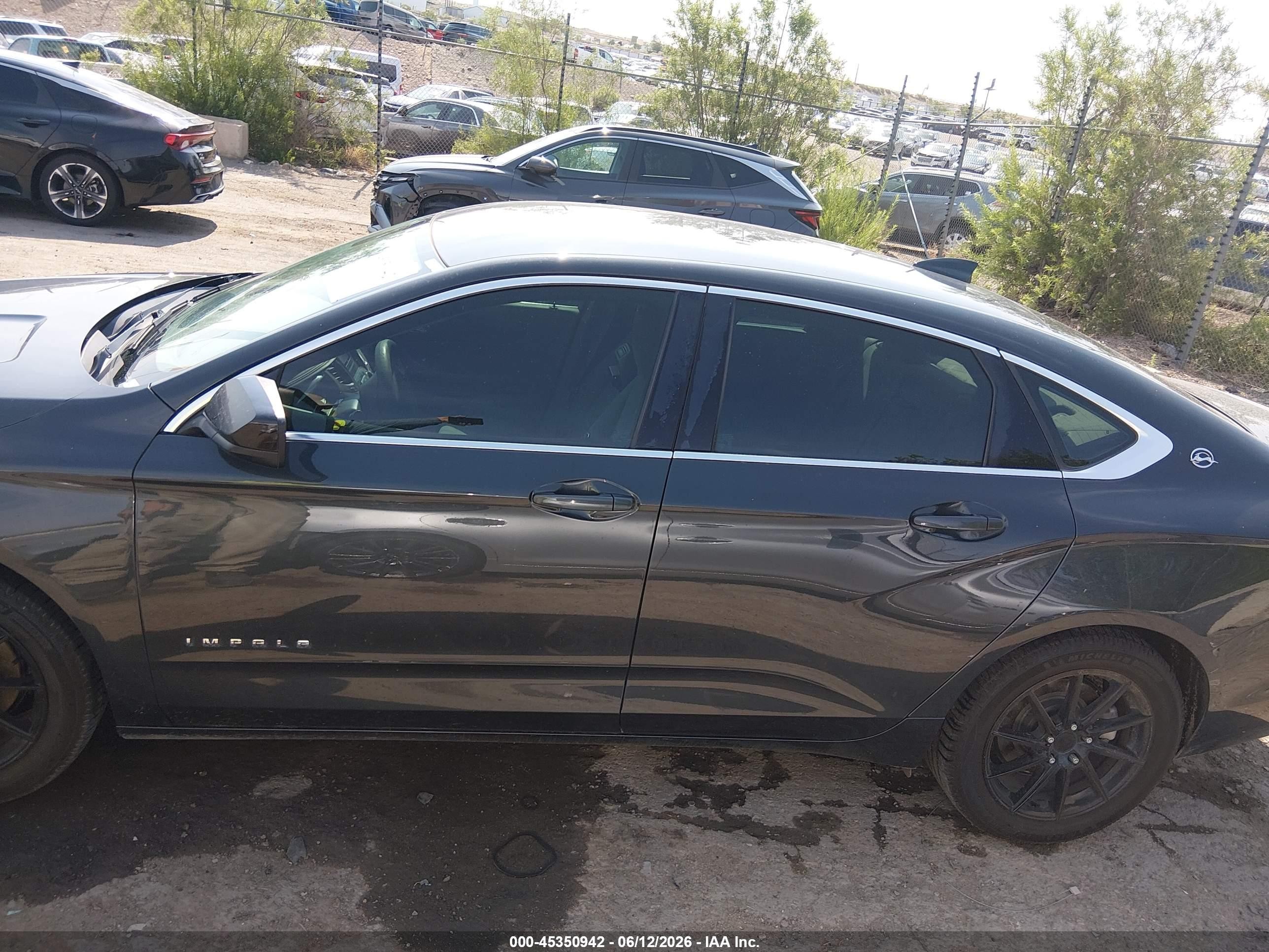 2015 Chevrolet Impala 1fl Black vin: 2G11X5SL8F9271223