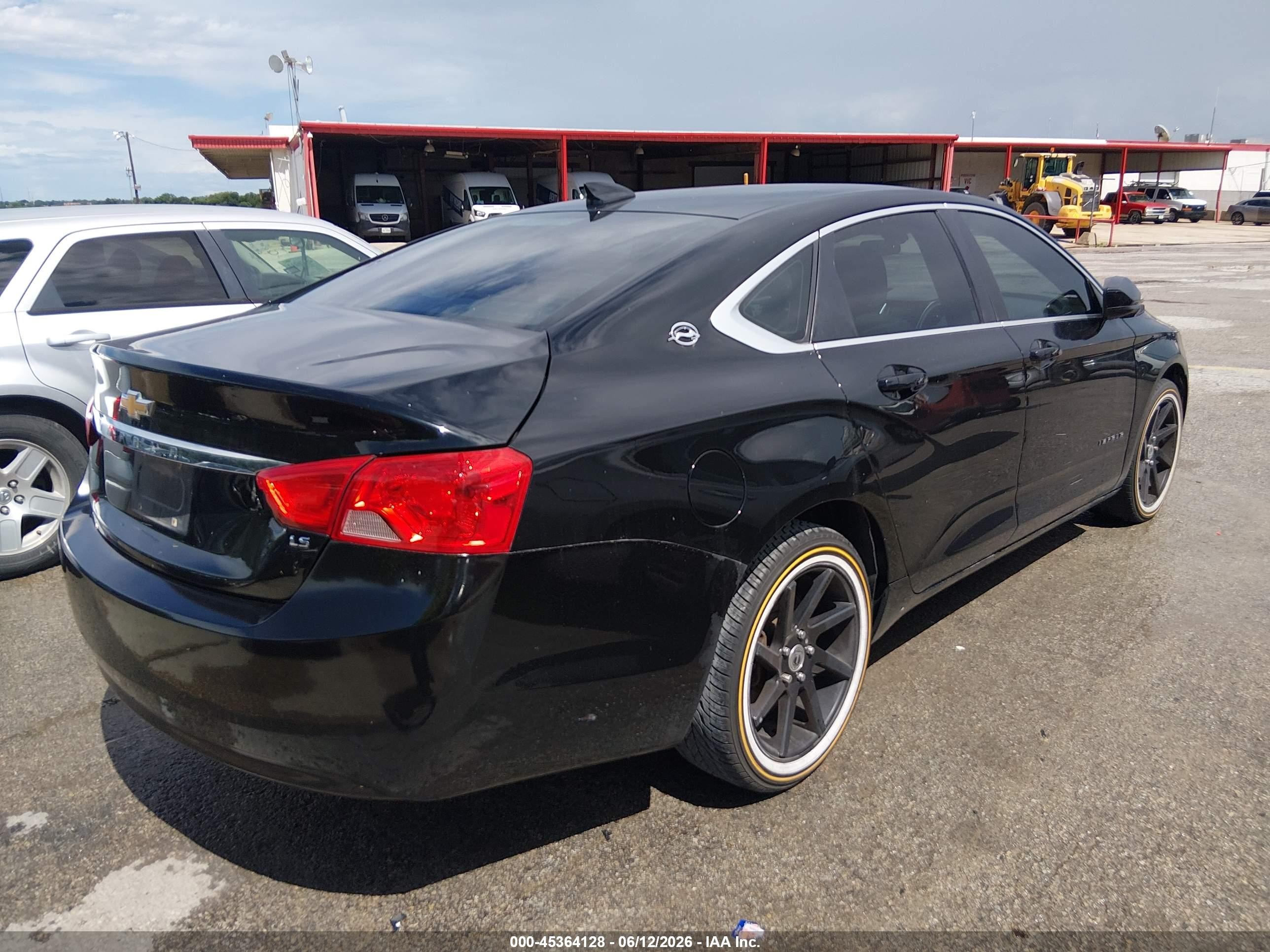 2015 Chevrolet Impala 1fl Black vin: 2G11X5SL9F9106183