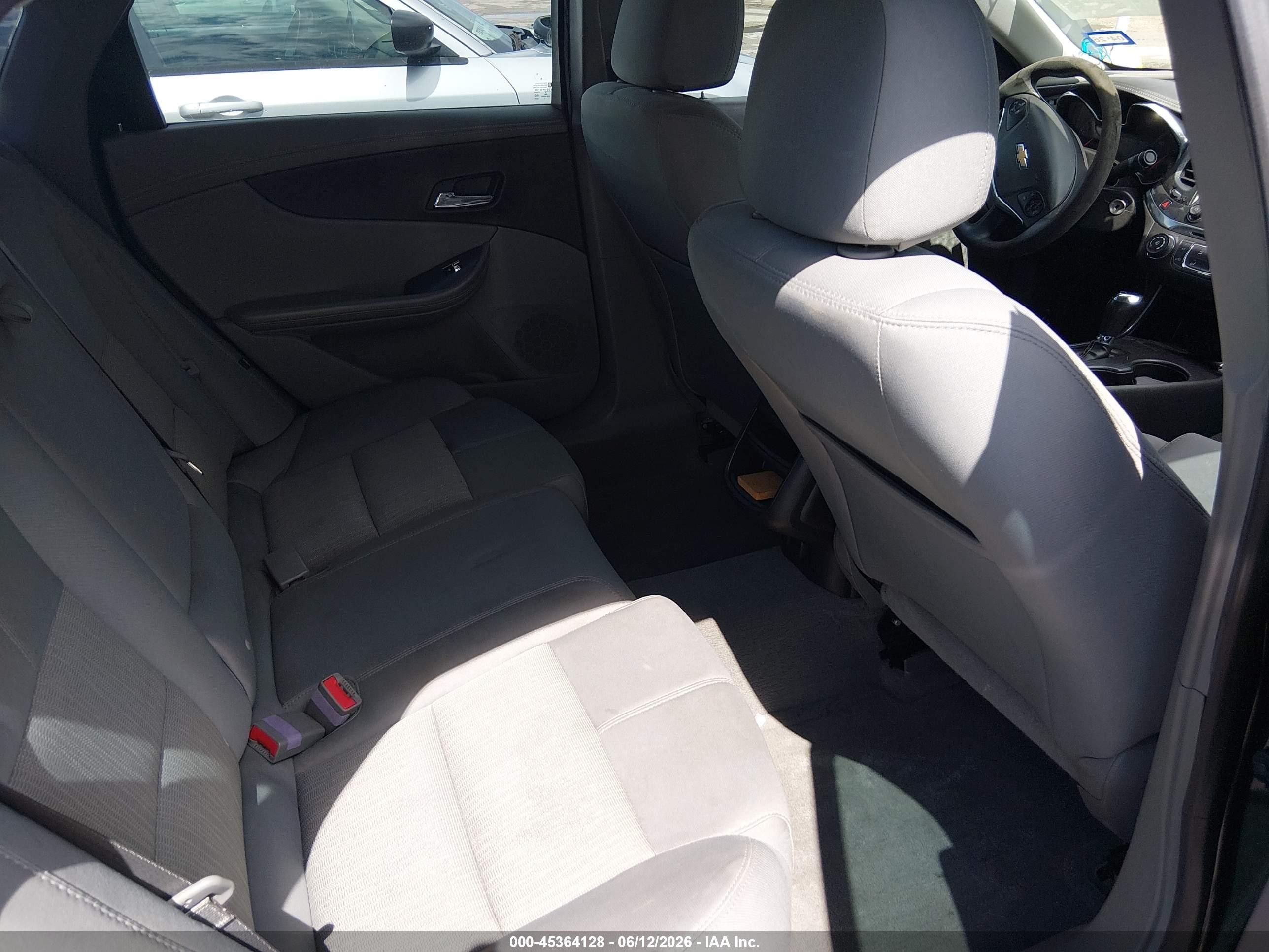 2015 Chevrolet Impala 1fl Black vin: 2G11X5SL9F9106183