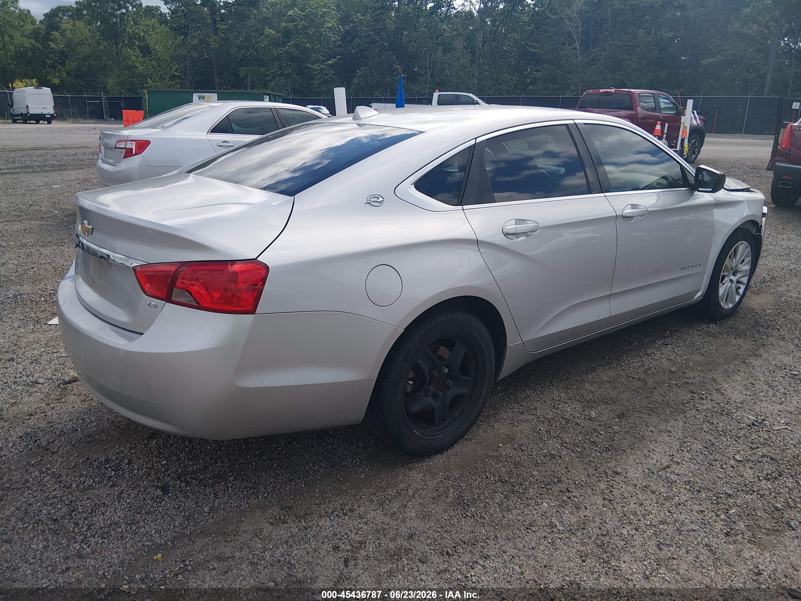 2014 Chevrolet Impala 1fl Gray vin: 2G11X5SLXE9243003