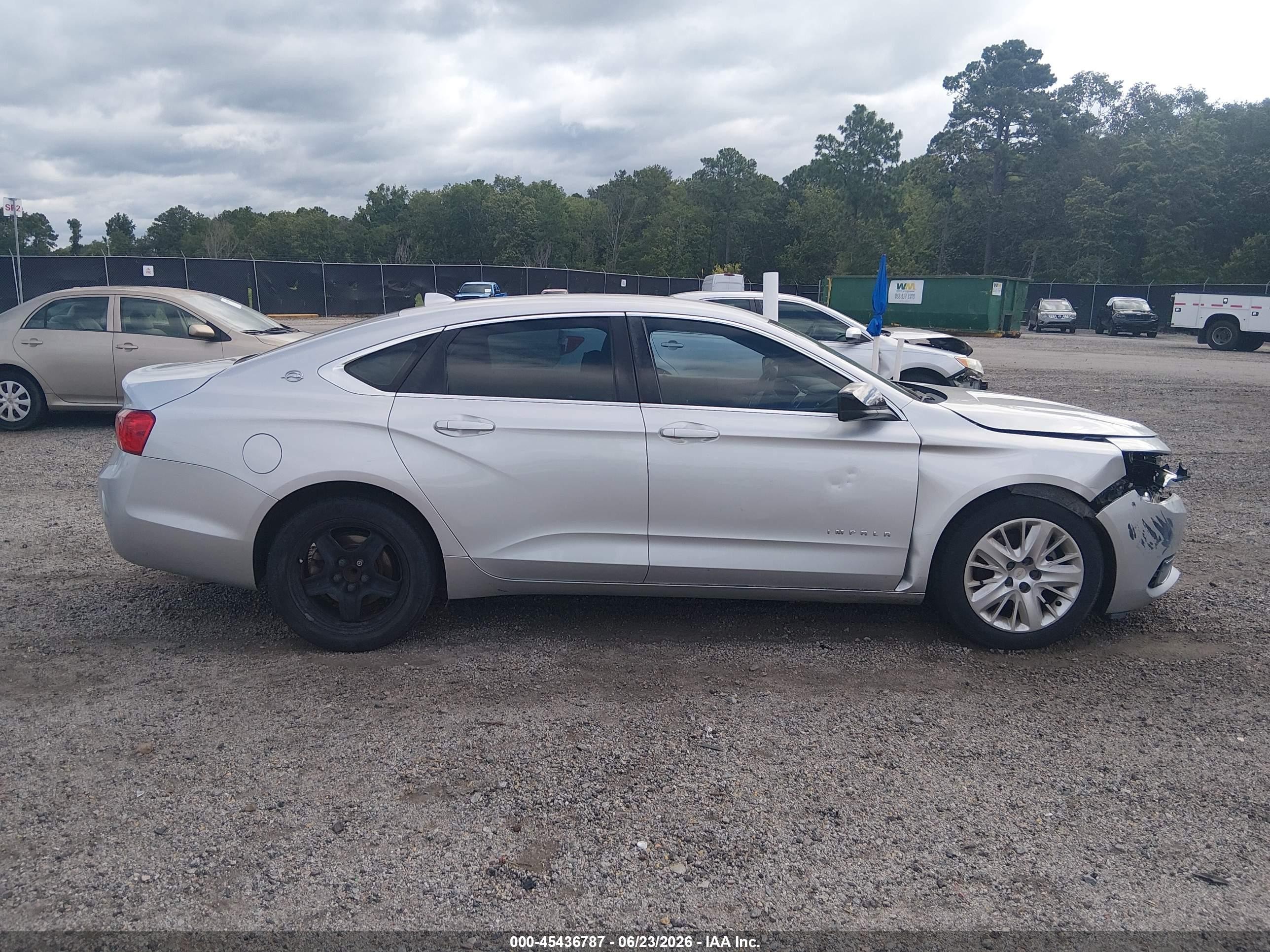 2014 Chevrolet Impala 1fl Gray vin: 2G11X5SLXE9243003