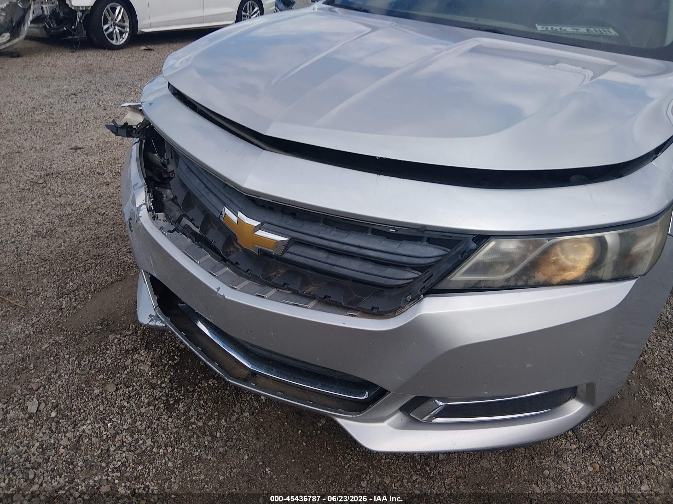 2014 Chevrolet Impala 1fl Gray vin: 2G11X5SLXE9243003