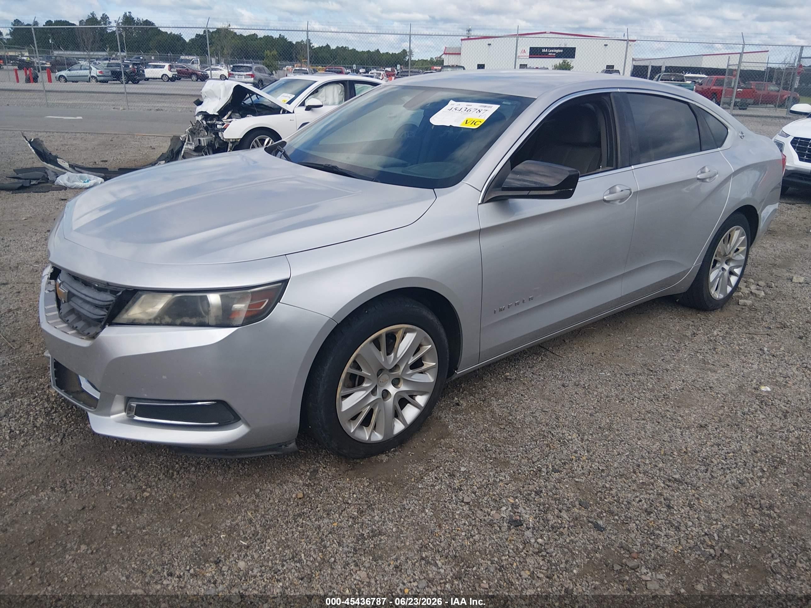 2014 Chevrolet Impala 1fl Gray vin: 2G11X5SLXE9243003