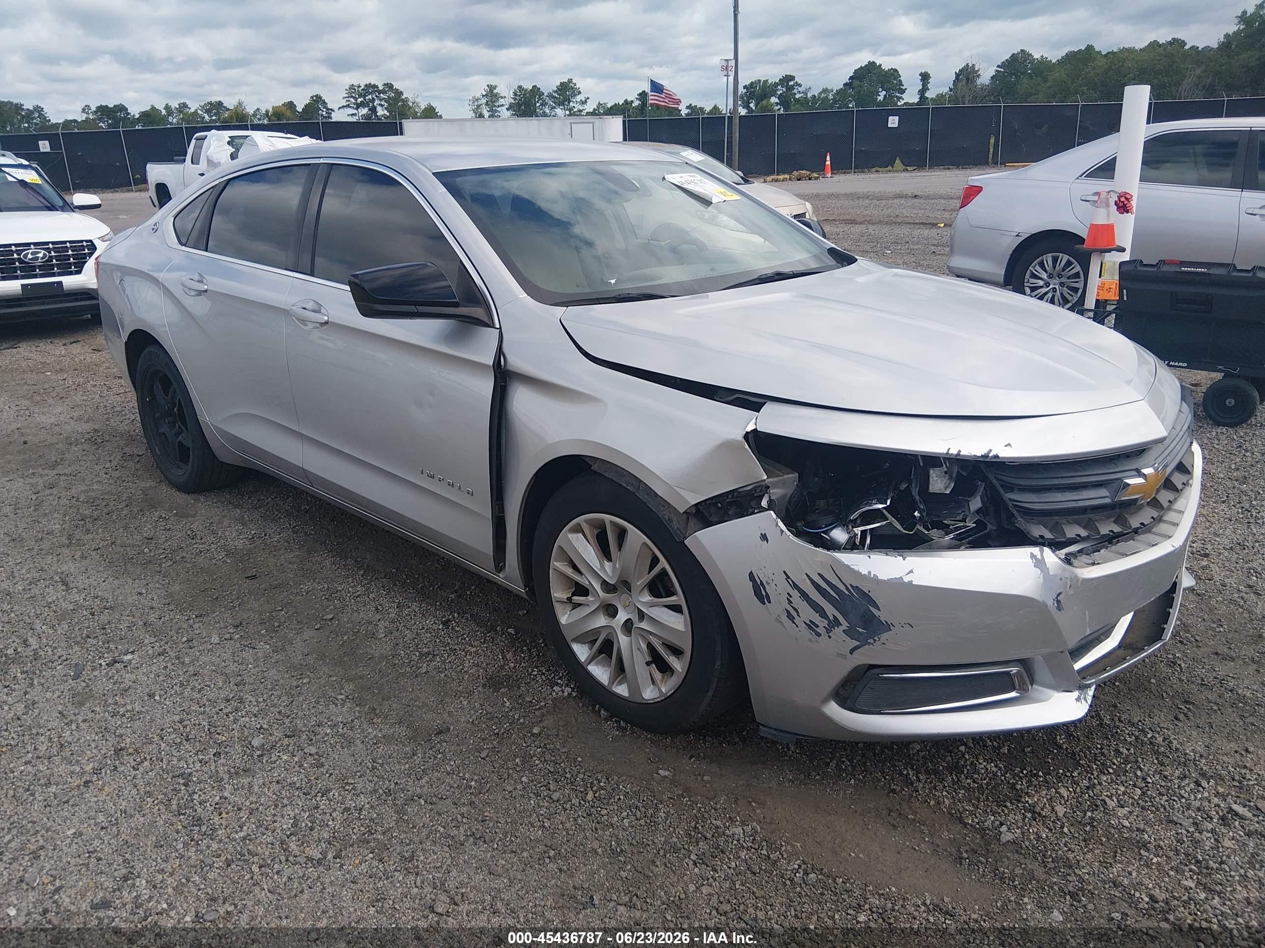 2014 Chevrolet Impala 1fl Gray vin: 2G11X5SLXE9243003