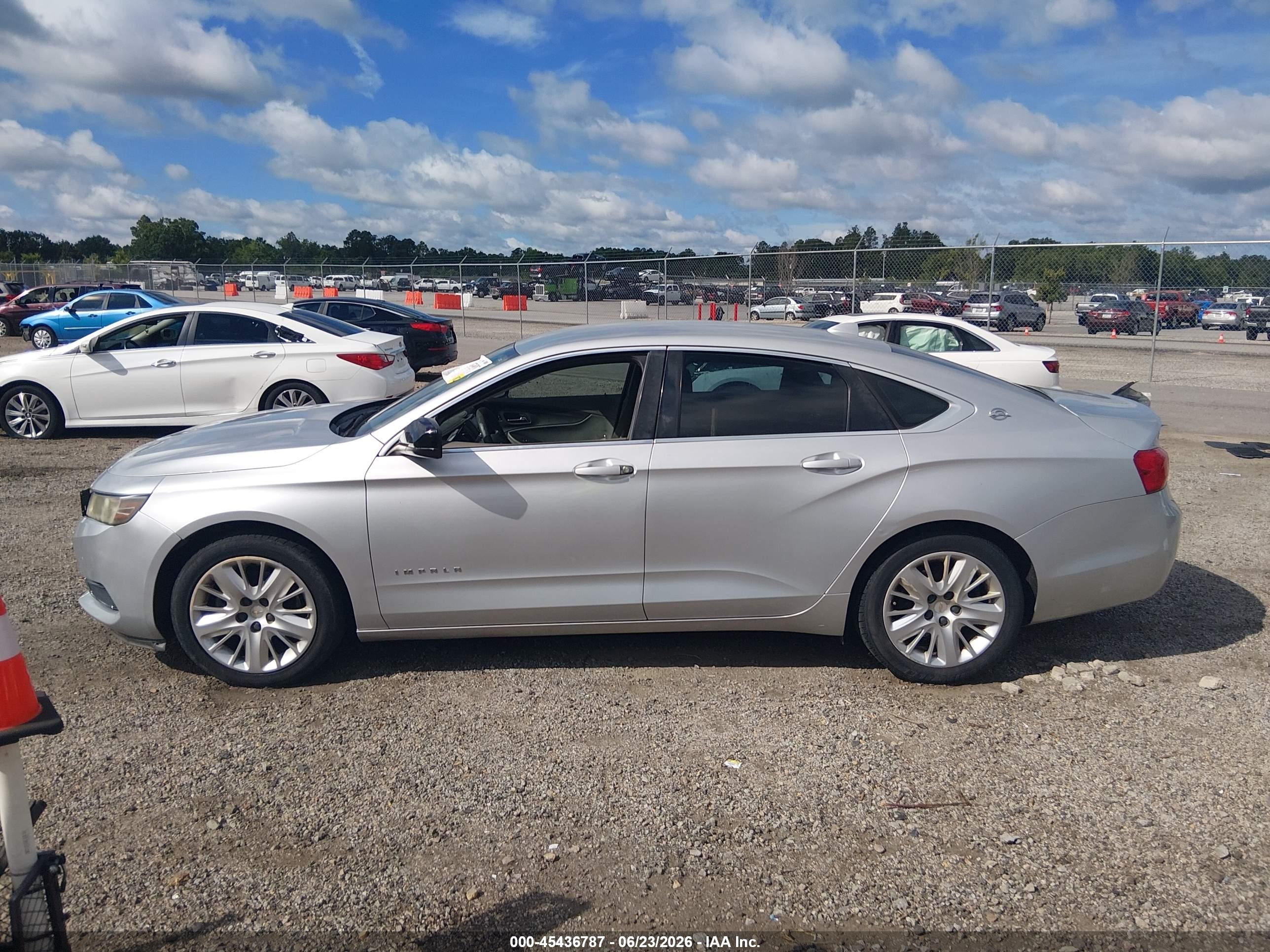 2014 Chevrolet Impala 1fl Gray vin: 2G11X5SLXE9243003