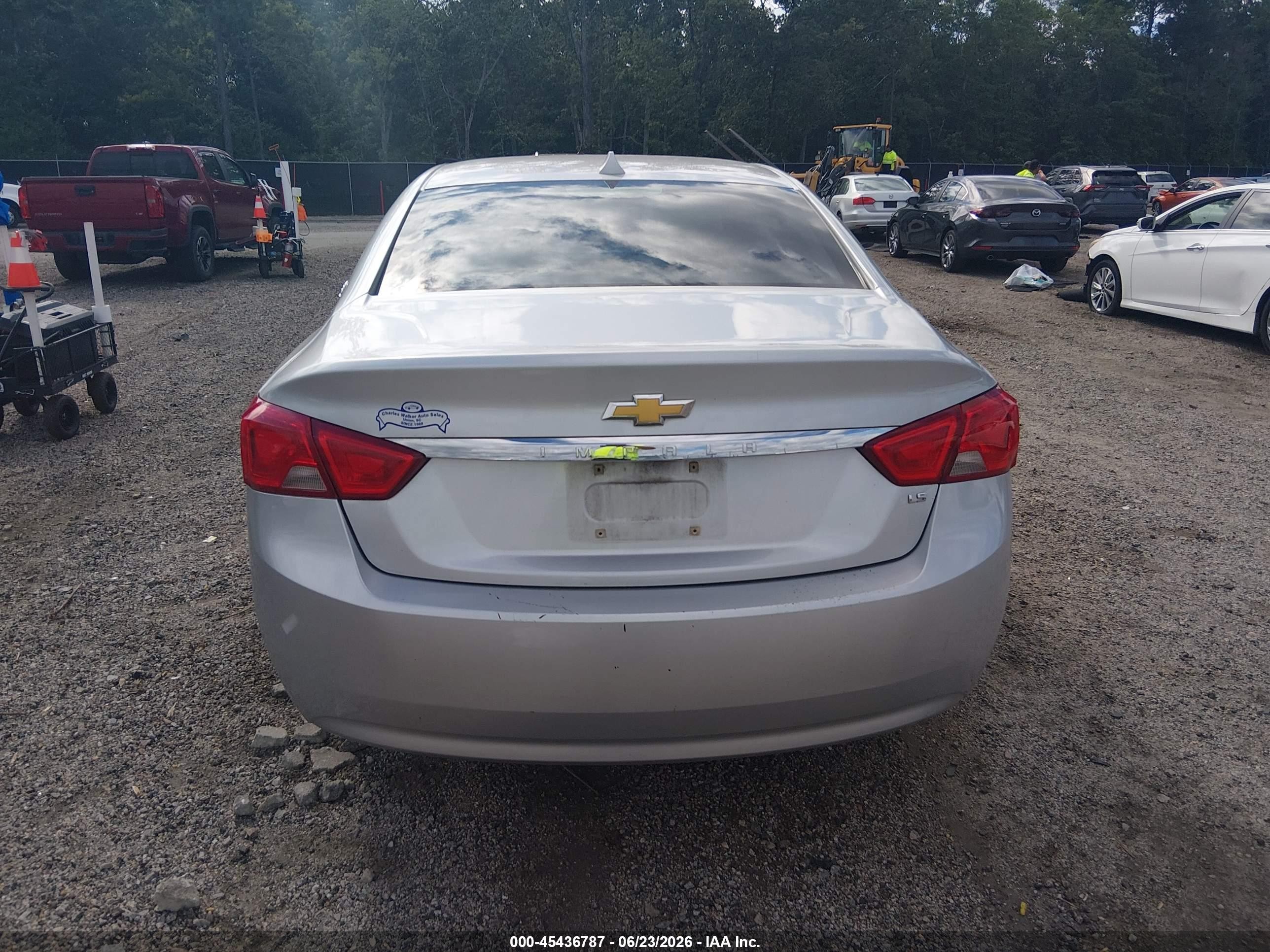 2014 Chevrolet Impala 1fl Gray vin: 2G11X5SLXE9243003