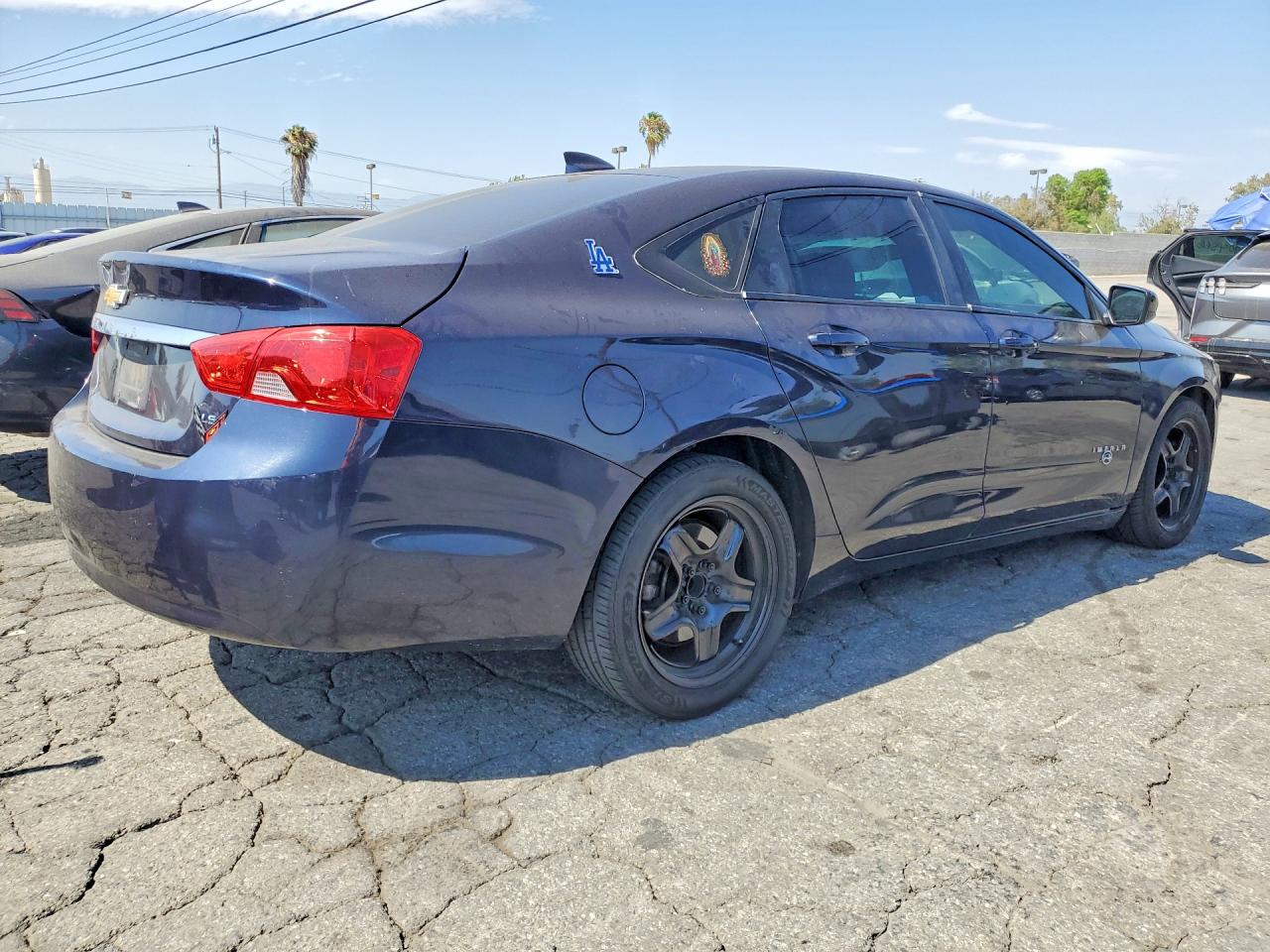 2015 Chevrolet Impala Ls Blue vin: 2G11X5SLXF9115698