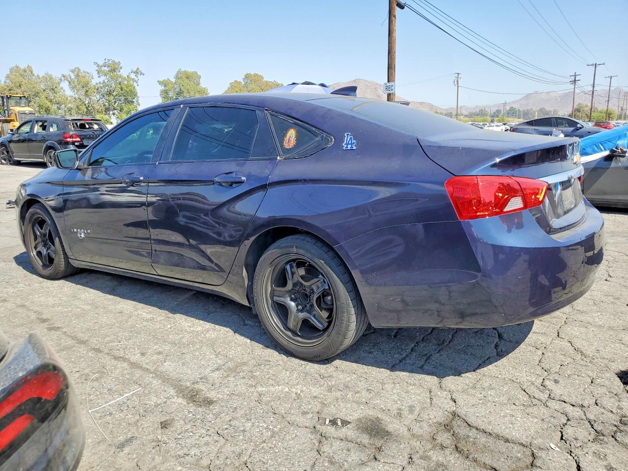 2015 Chevrolet Impala Ls Blue vin: 2G11X5SLXF9115698