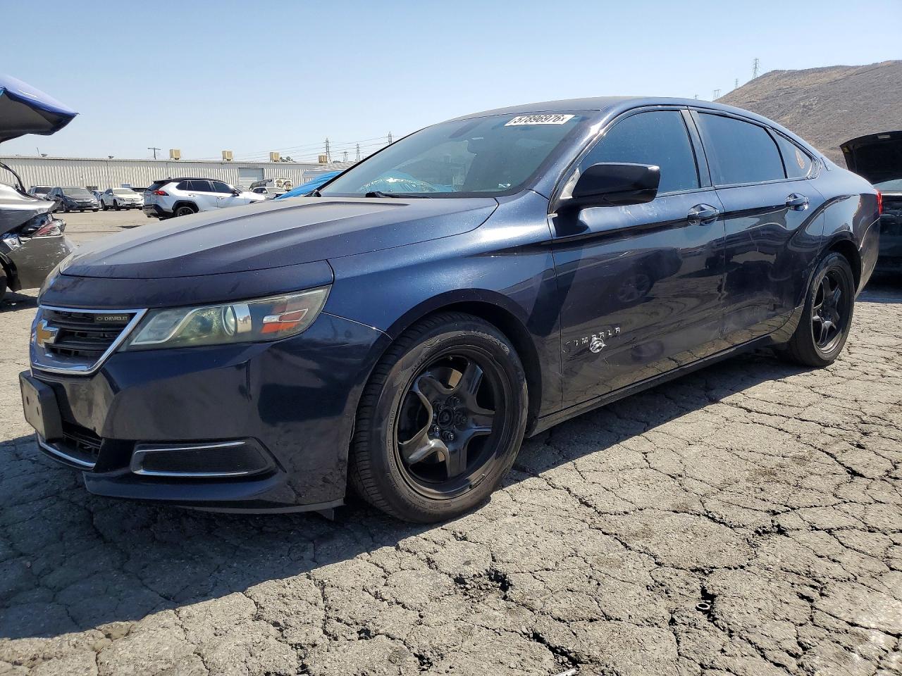 2015 Chevrolet Impala Ls Blue vin: 2G11X5SLXF9115698