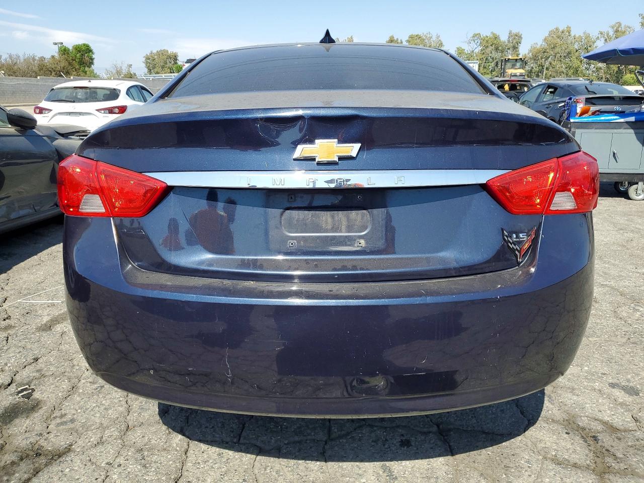 2015 Chevrolet Impala Ls Blue vin: 2G11X5SLXF9115698