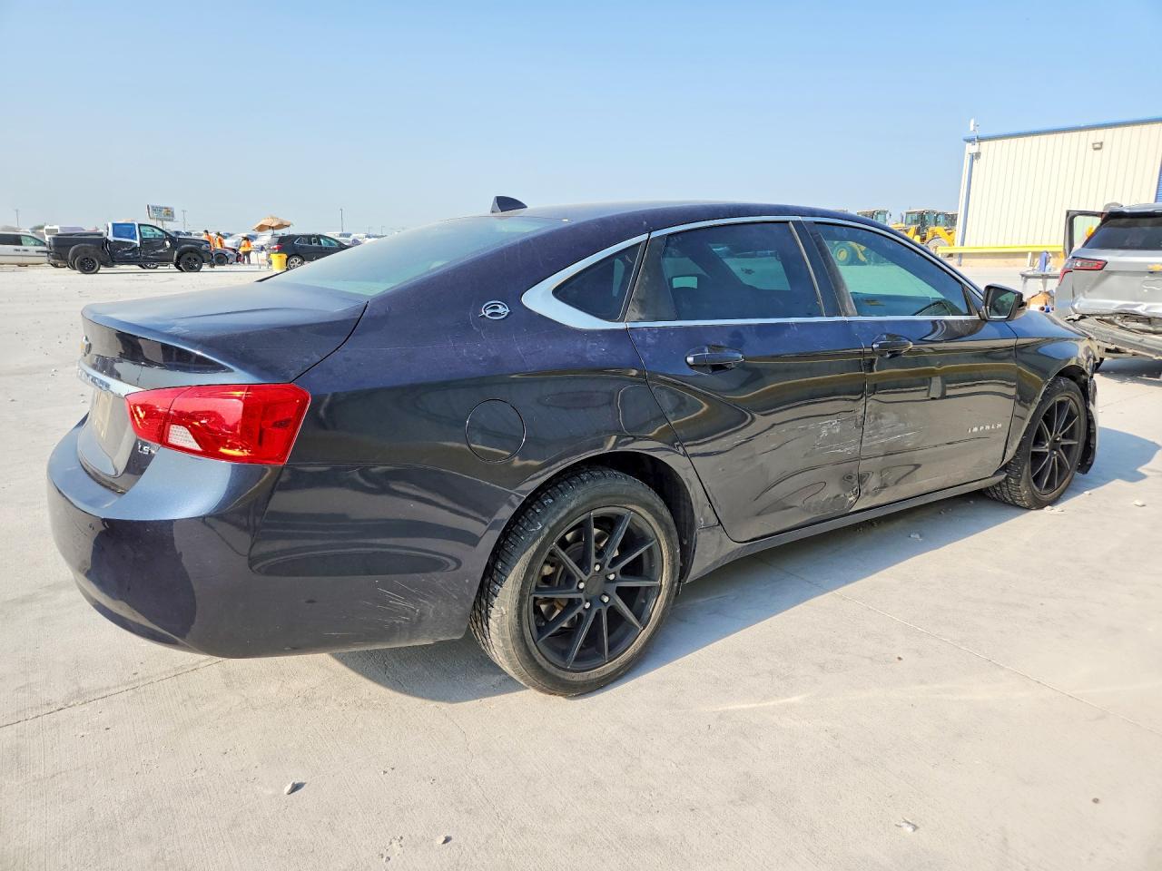 2014 Chevrolet Impala Ls Blue vin: 2G11Y5SL0E9111994