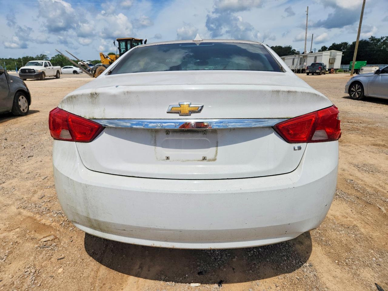 2014 Chevrolet Impala Ls White vin: 2G11Y5SL0E9262852