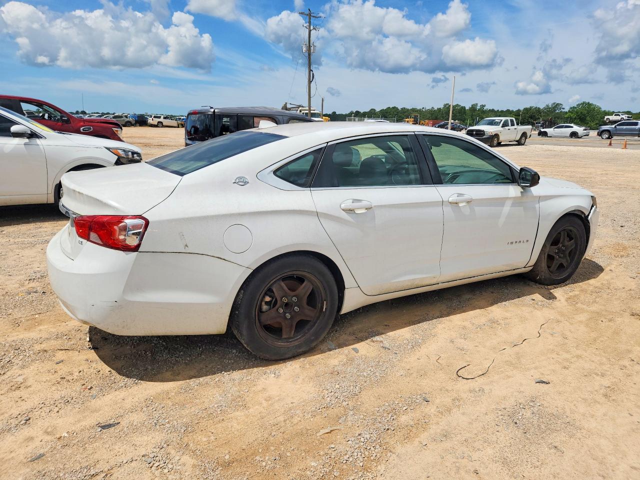 2014 Chevrolet Impala Ls White vin: 2G11Y5SL0E9262852