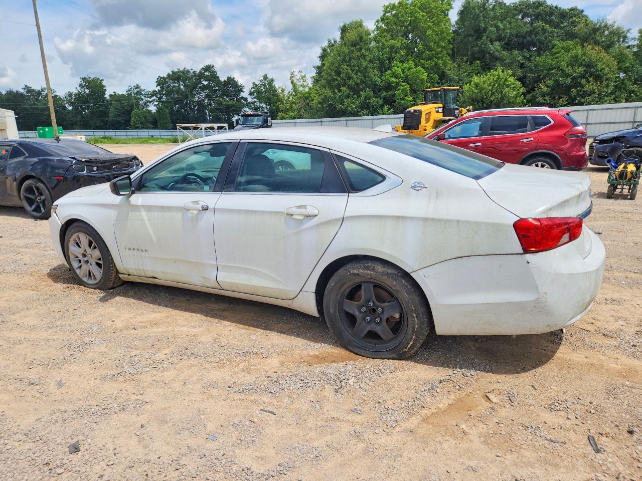 2014 Chevrolet Impala Ls White vin: 2G11Y5SL0E9262852