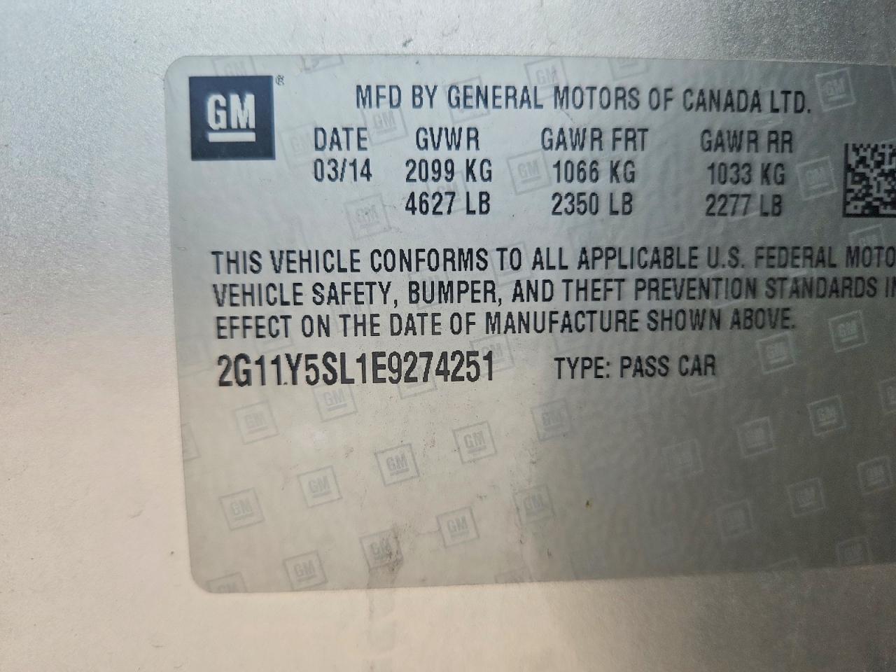 2014 Chevrolet Impala Ls Серебряный vin: 2G11Y5SL1E9274251