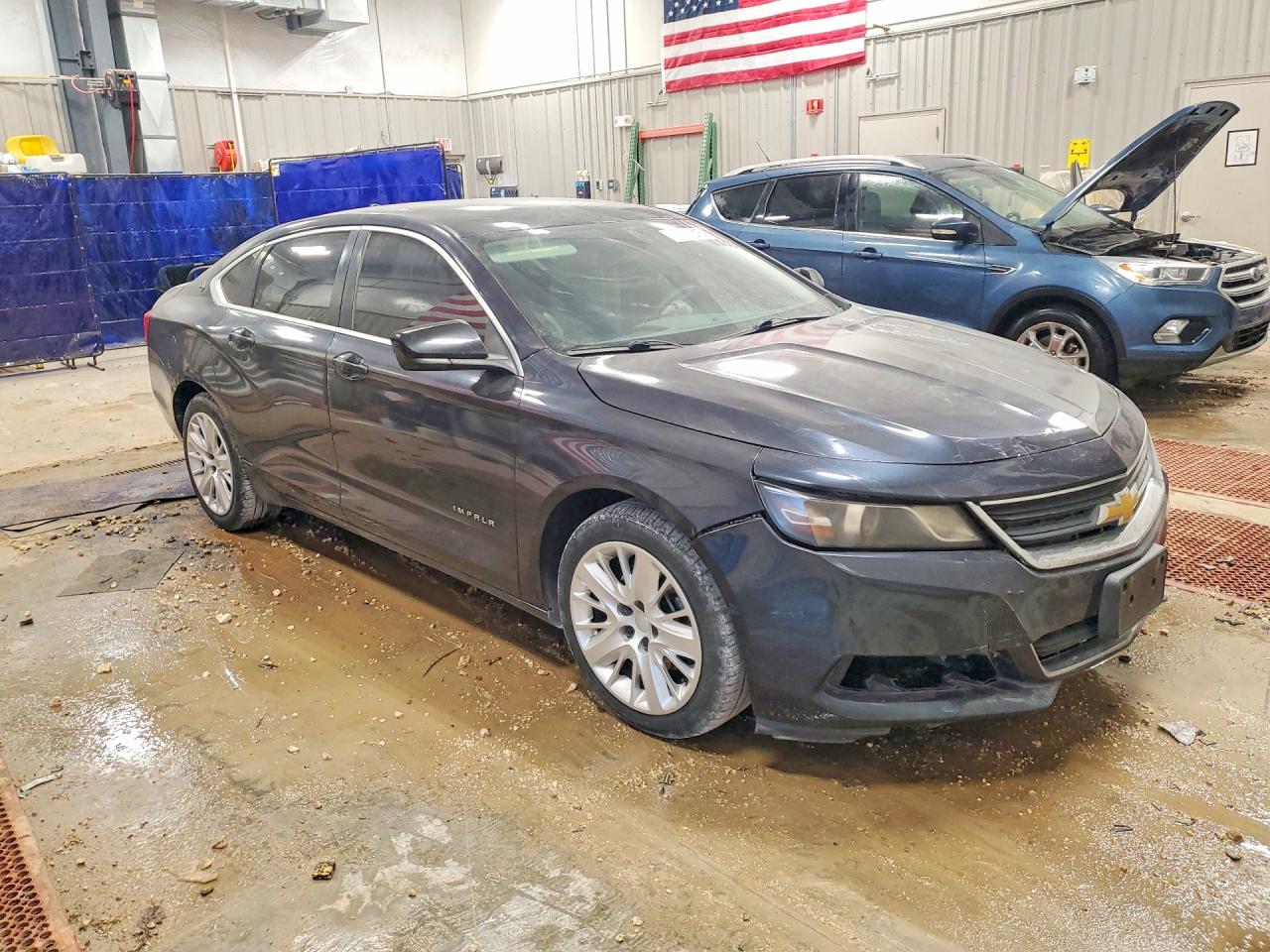 2014 Chevrolet Impala Ls Blue vin: 2G11Y5SL3E9167802