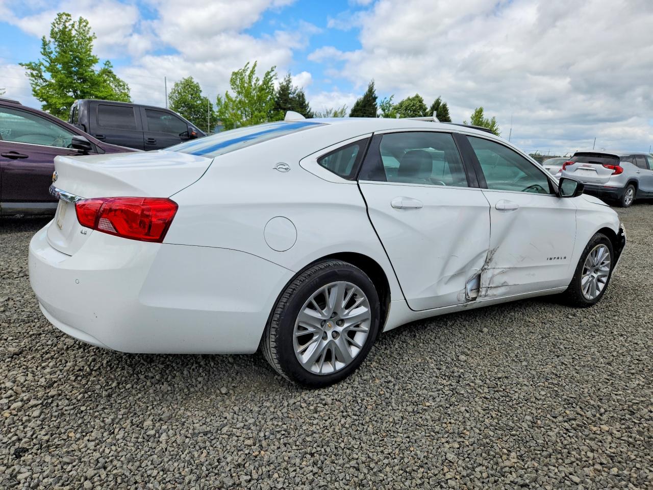 2014 Chevrolet Impala Ls White vin: 2G11Y5SL3E9217047
