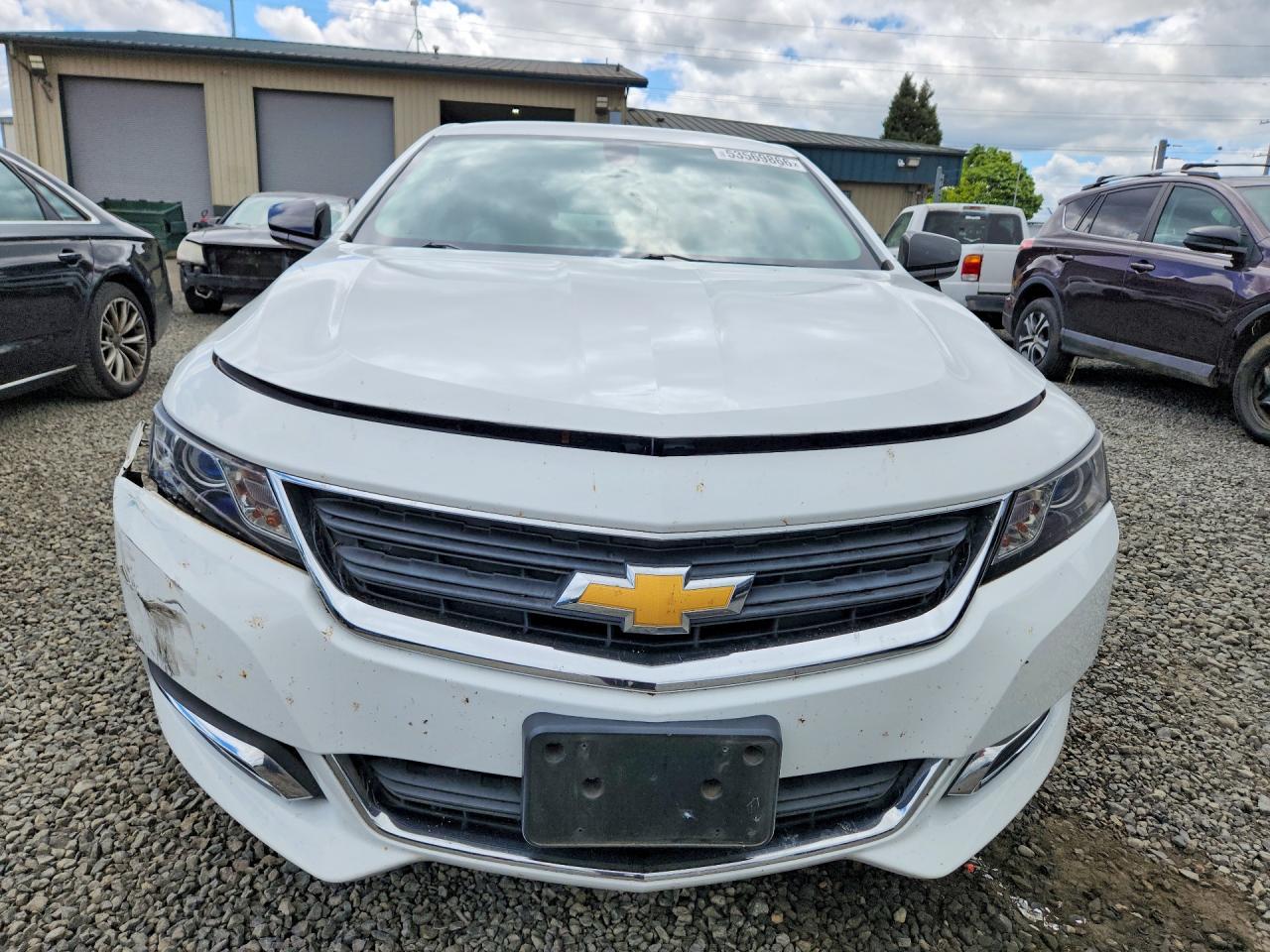 2014 Chevrolet Impala Ls White vin: 2G11Y5SL3E9217047
