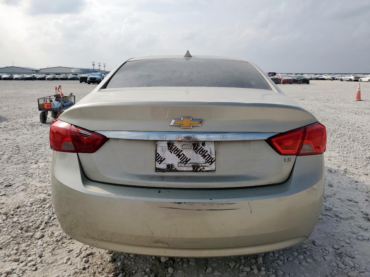 2014 Chevrolet Impala Ls Cream vin: 2G11Y5SL5E9116415