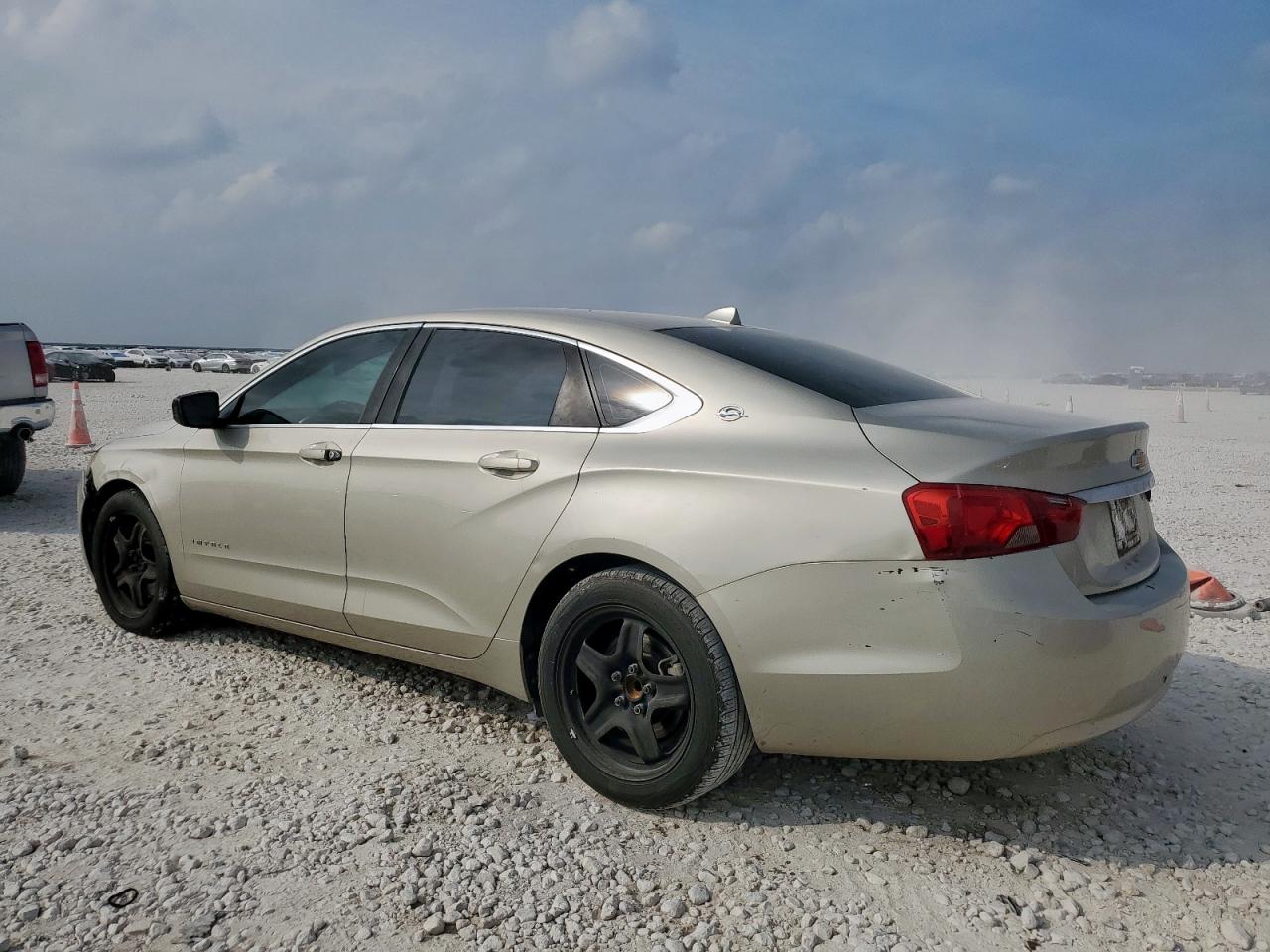 2014 Chevrolet Impala Ls Cream vin: 2G11Y5SL5E9116415