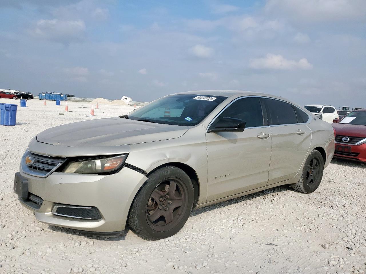 2014 Chevrolet Impala Ls Cream vin: 2G11Y5SL5E9116415