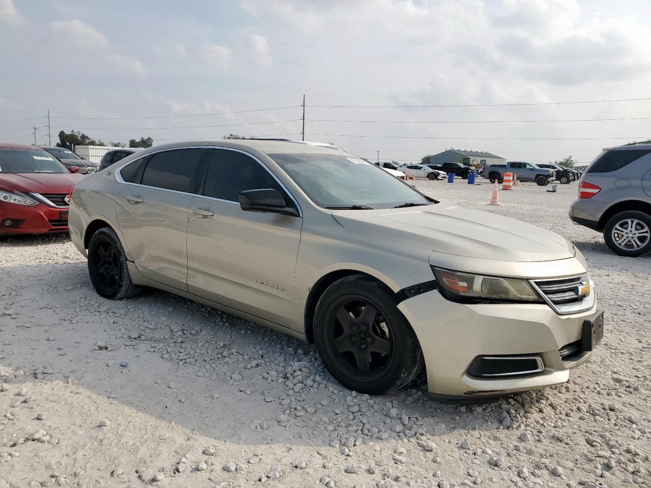 2014 Chevrolet Impala Ls Cream vin: 2G11Y5SL5E9116415