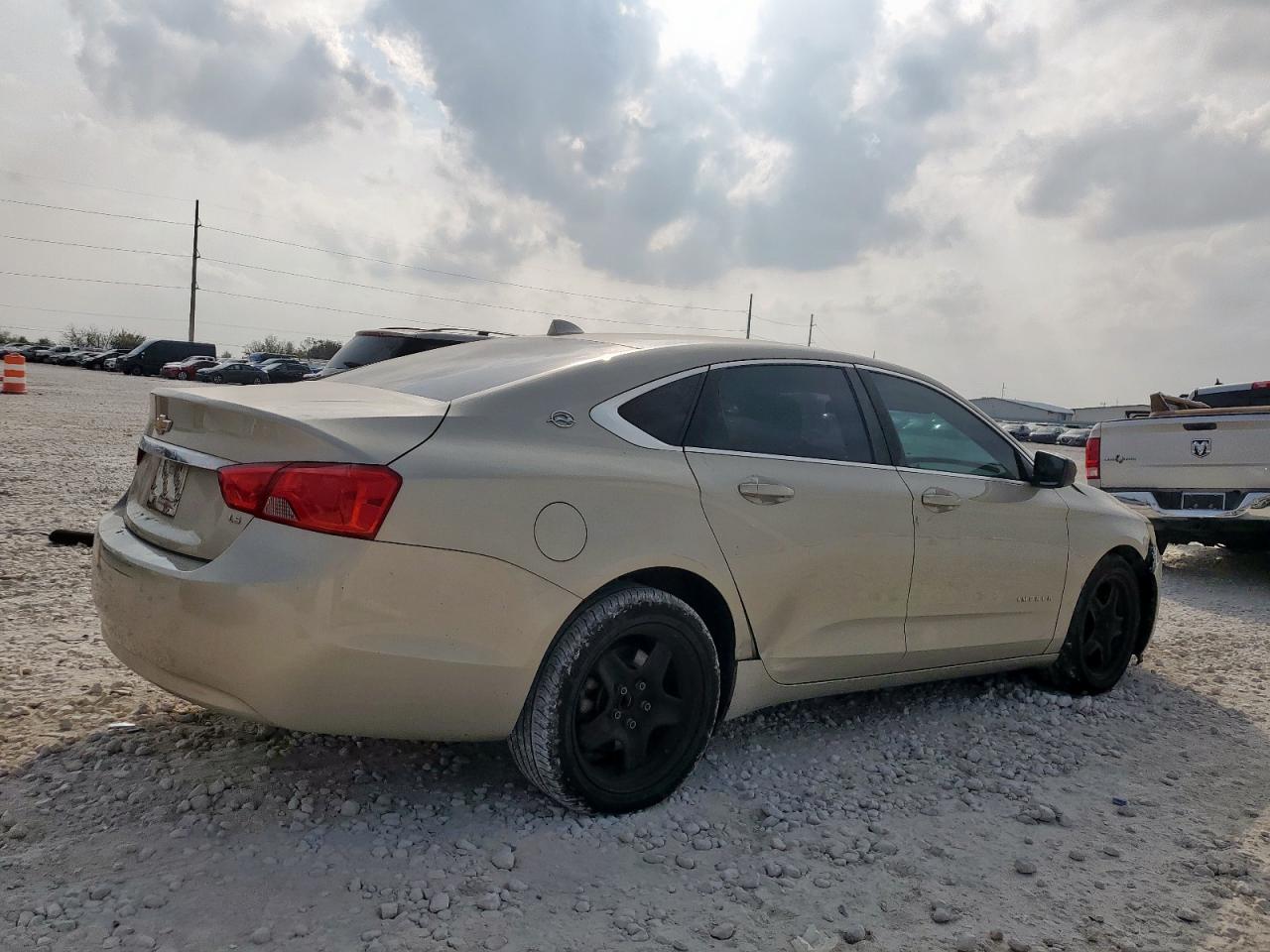 2014 Chevrolet Impala Ls Cream vin: 2G11Y5SL5E9116415