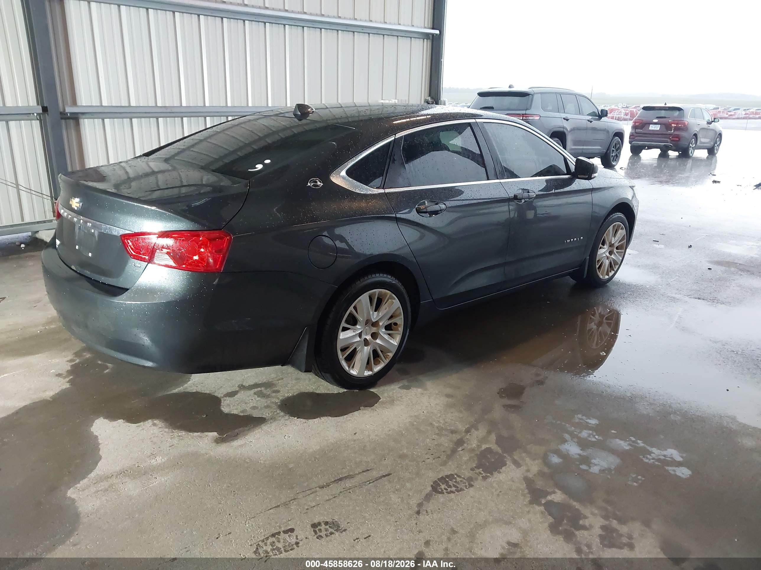 2014 Chevrolet Impala 1ls Gray vin: 2G11Y5SL5E9311396