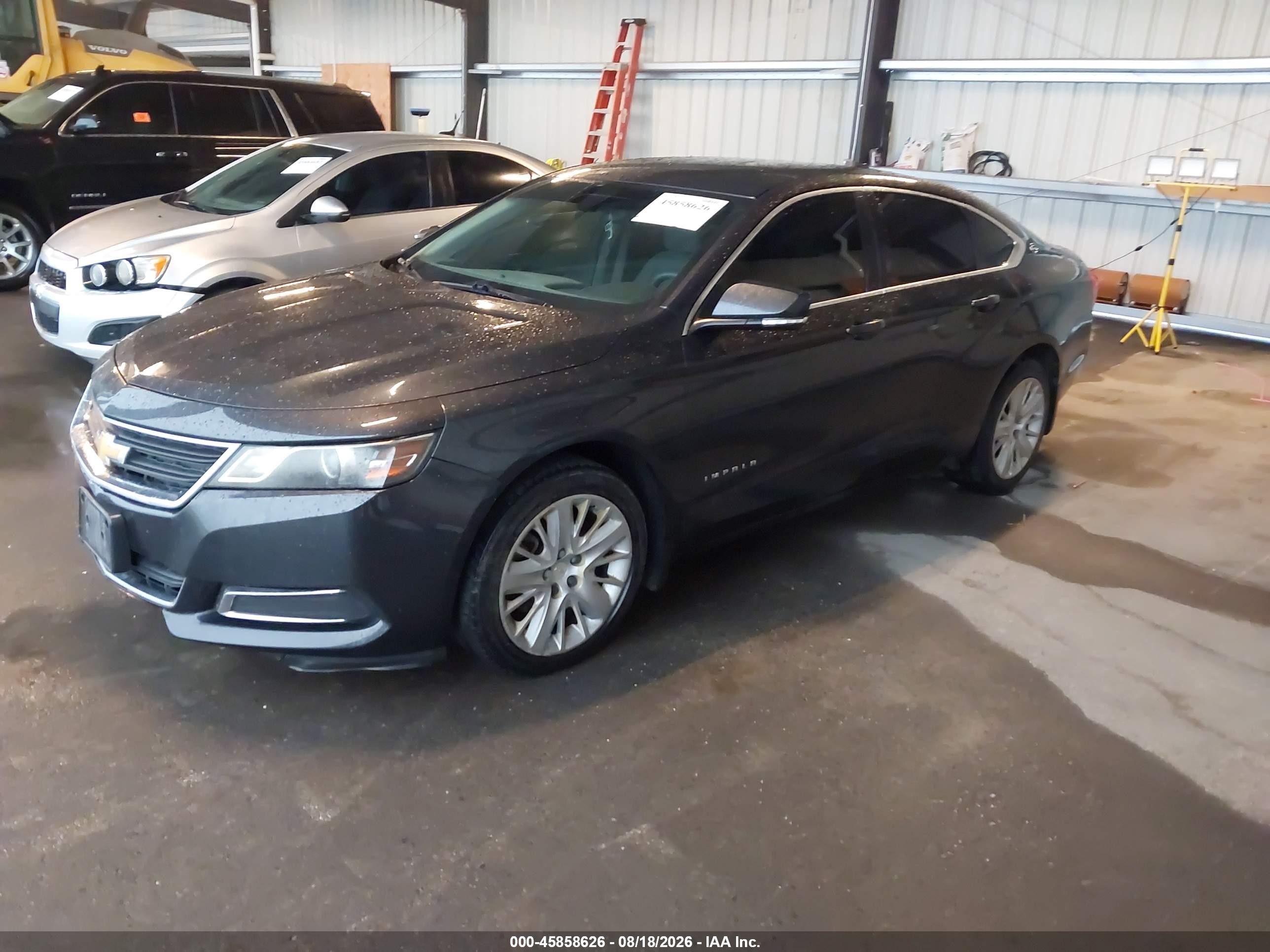 2014 Chevrolet Impala 1ls Gray vin: 2G11Y5SL5E9311396