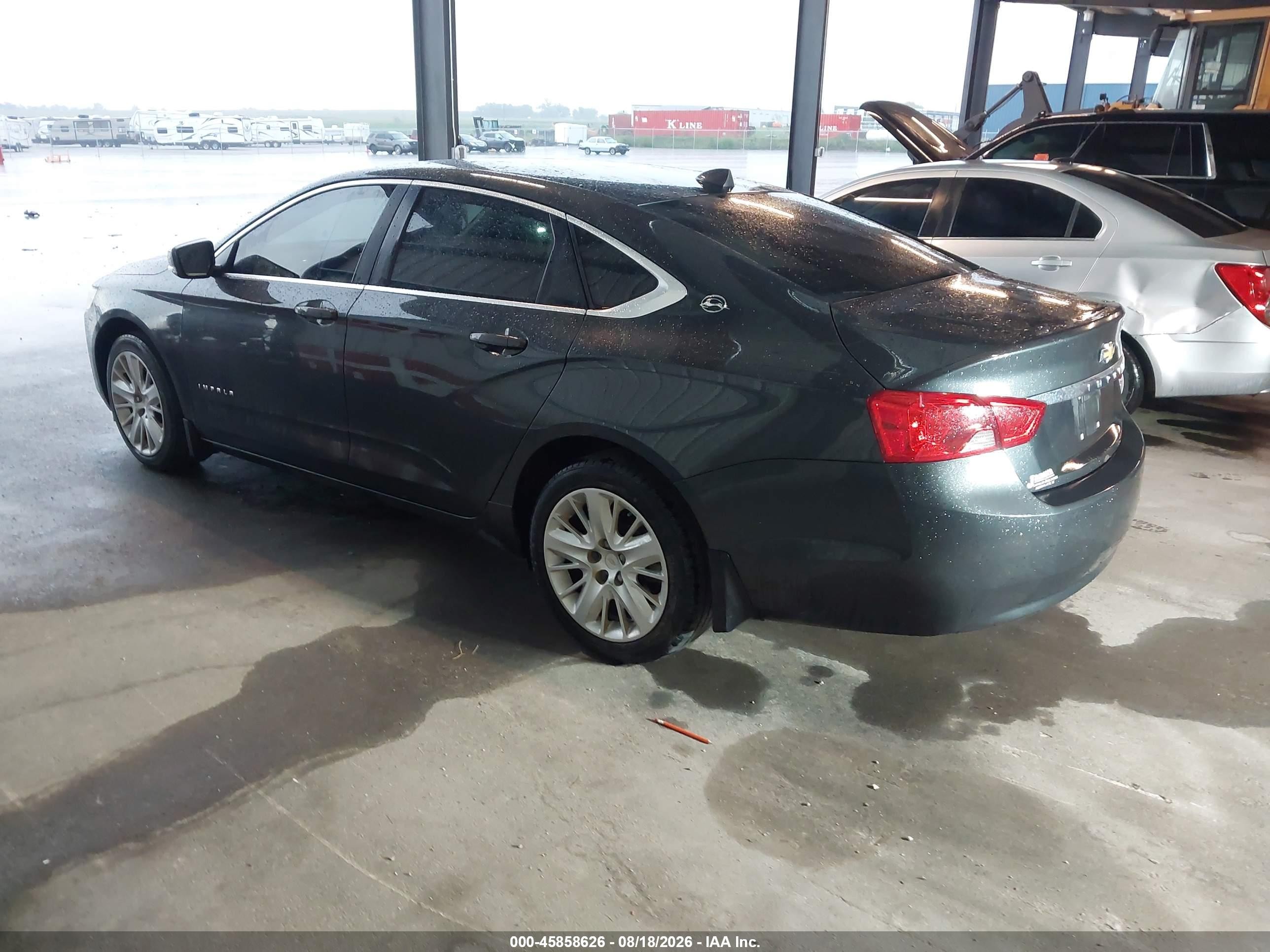2014 Chevrolet Impala 1ls Gray vin: 2G11Y5SL5E9311396
